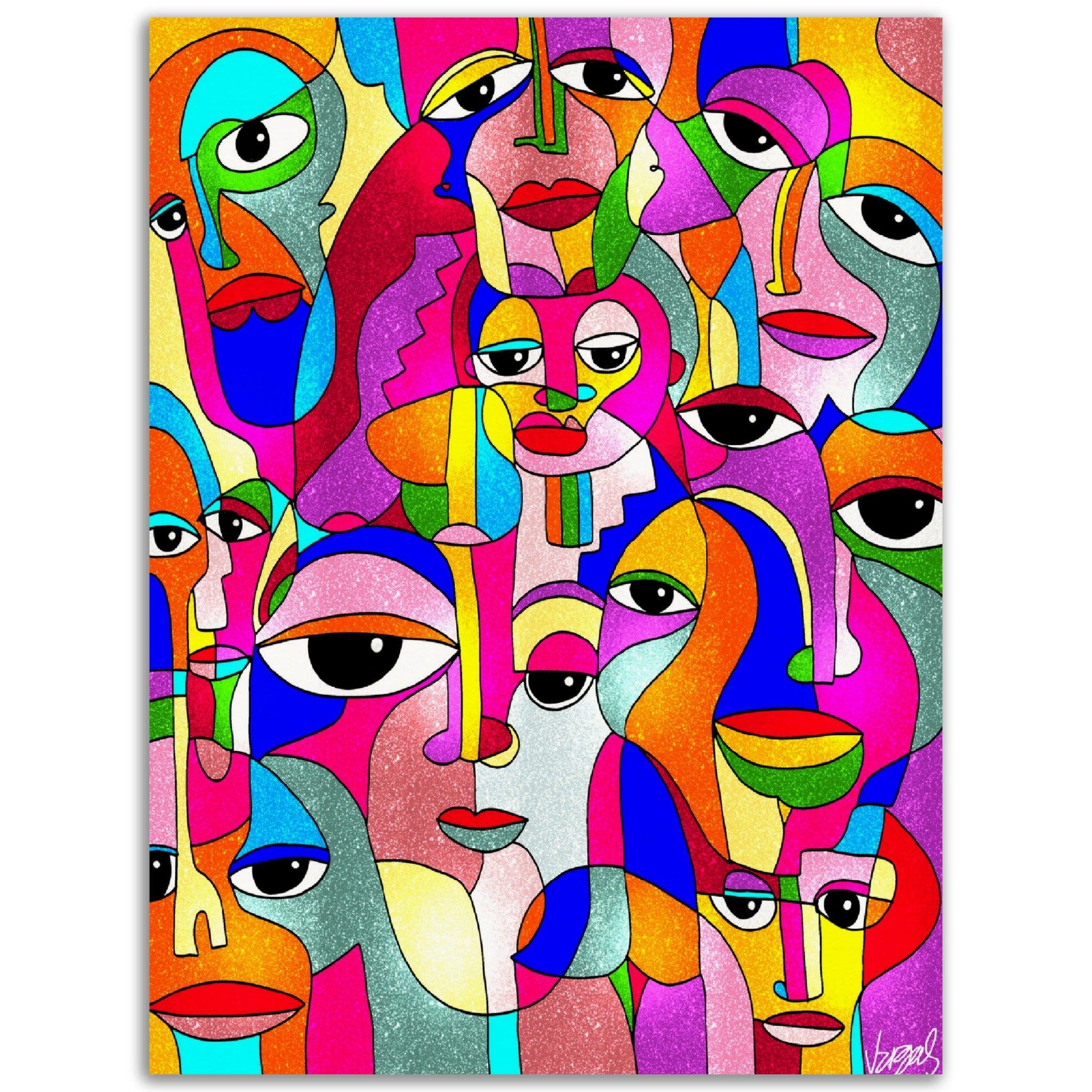 Carracolendas art print by Michael Vargas