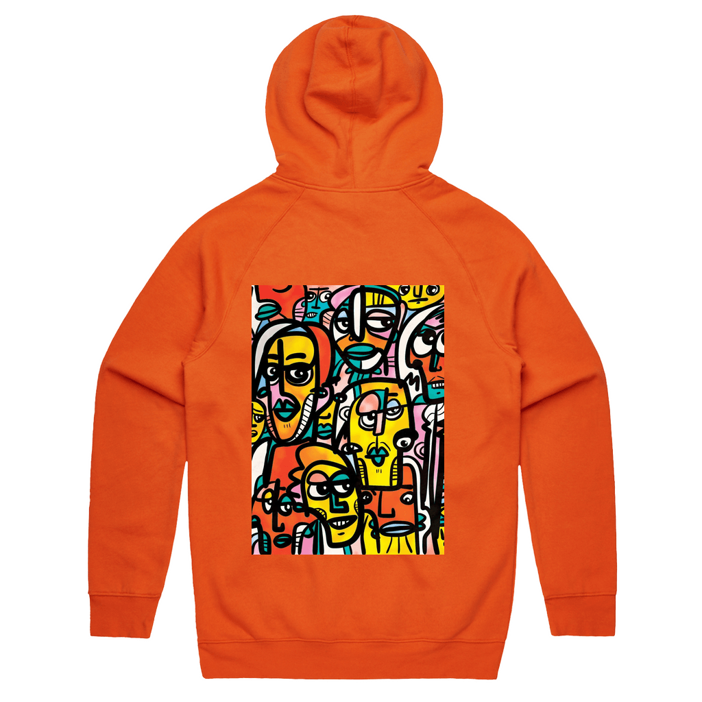 Alone In A Crowd | Hoodie - MichaelVargas.Art