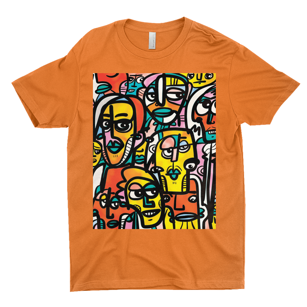 Alone In A Crowd | T-Shirt - MichaelVargas.Art