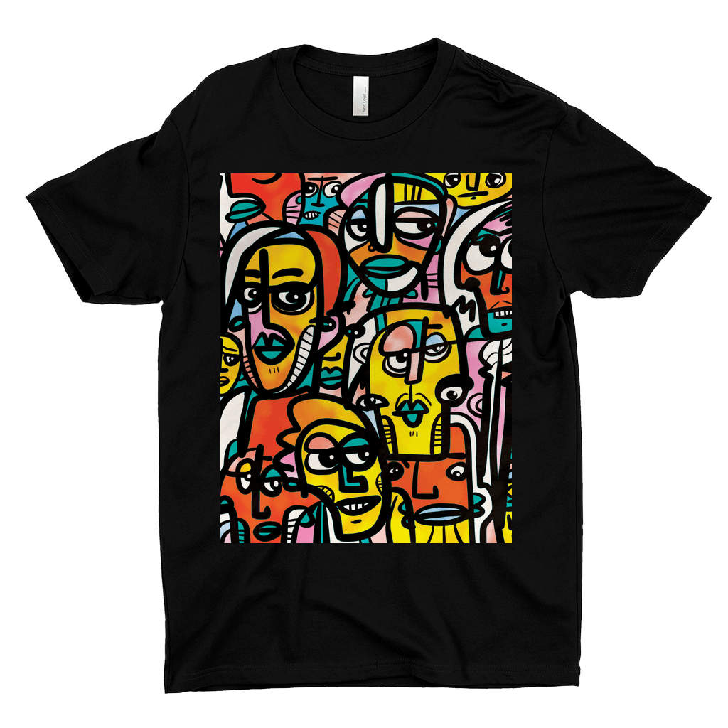 Alone In A Crowd | T-Shirt - MichaelVargas.Art