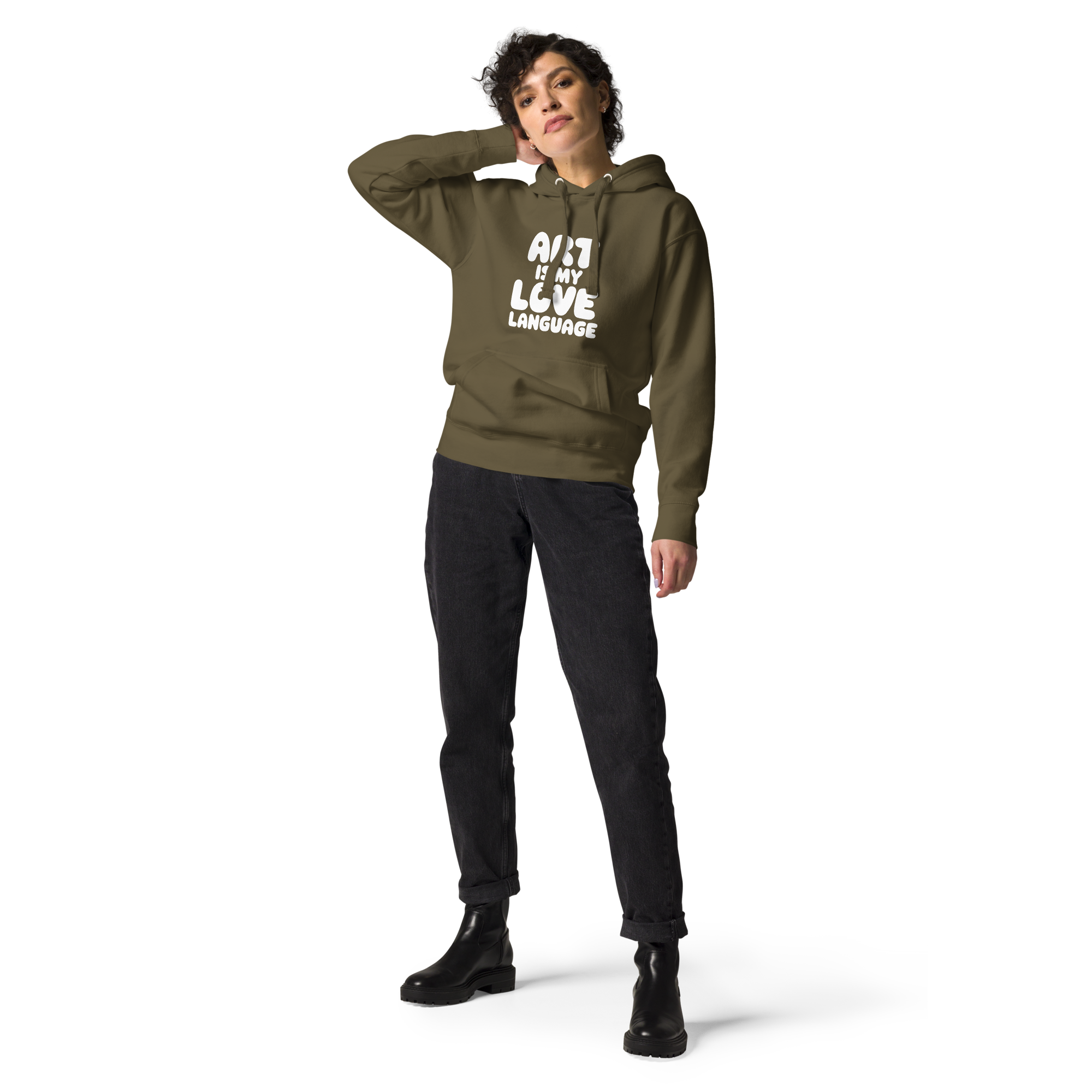 Art is My Love Language | Hoodie - MichaelVargas.Art