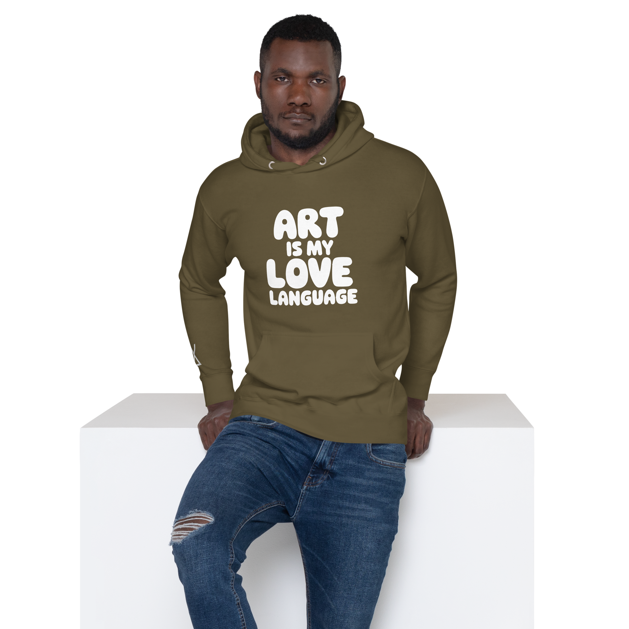 Art is My Love Language | Hoodie - MichaelVargas.Art