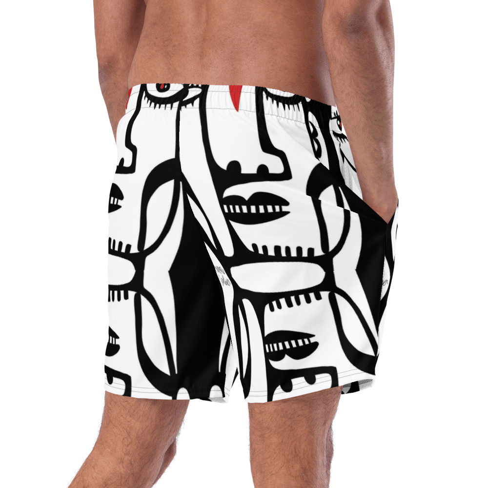 Calypso | Men's Swim Trunks - MichaelVargas.Art
