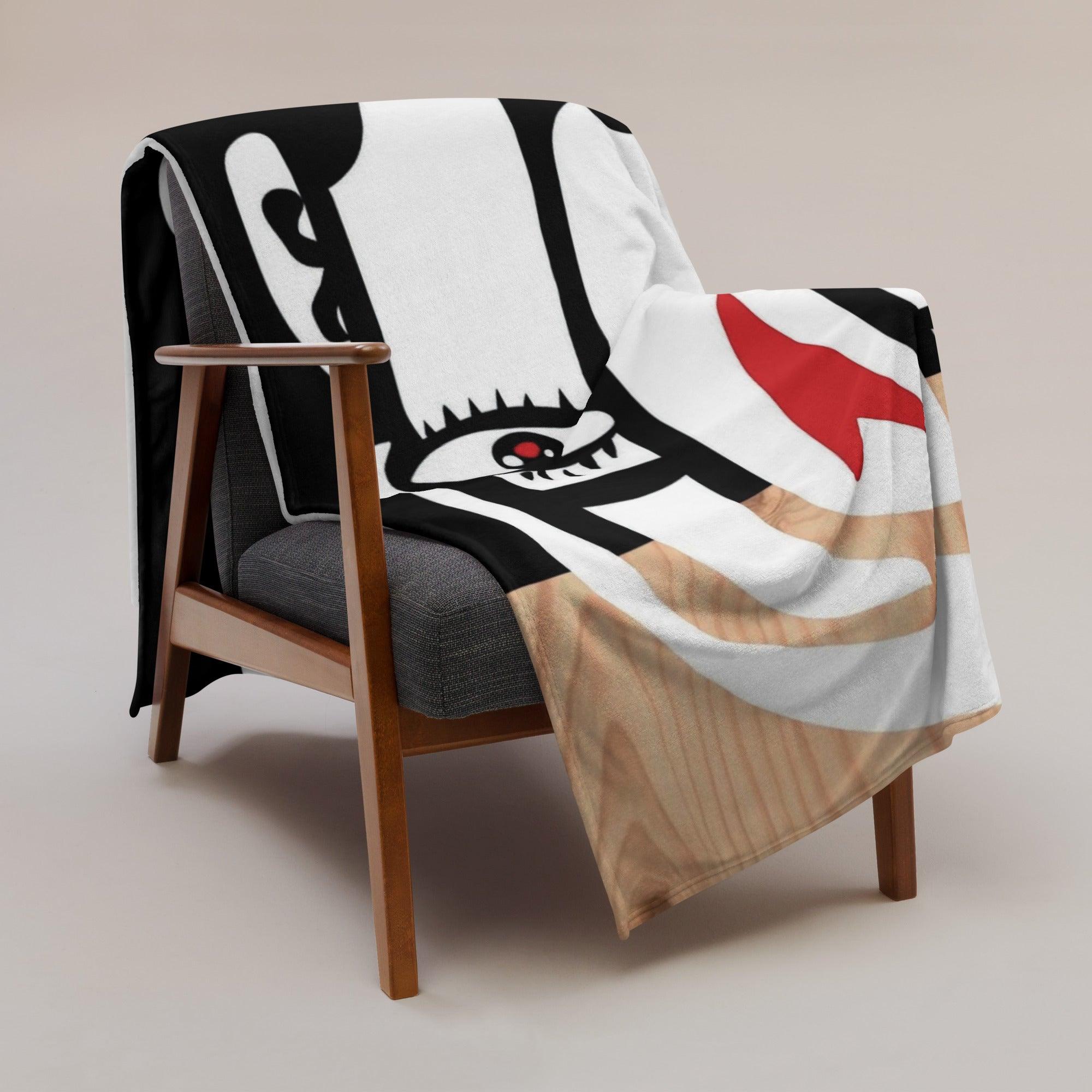 Calypso | Throw Blanket - MichaelVargas.Art