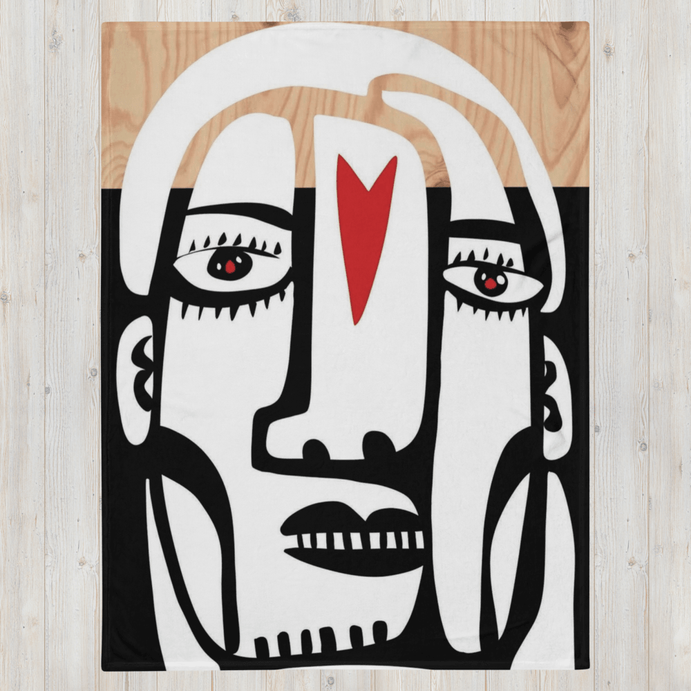 Calypso | Throw Blanket - MichaelVargas.Art