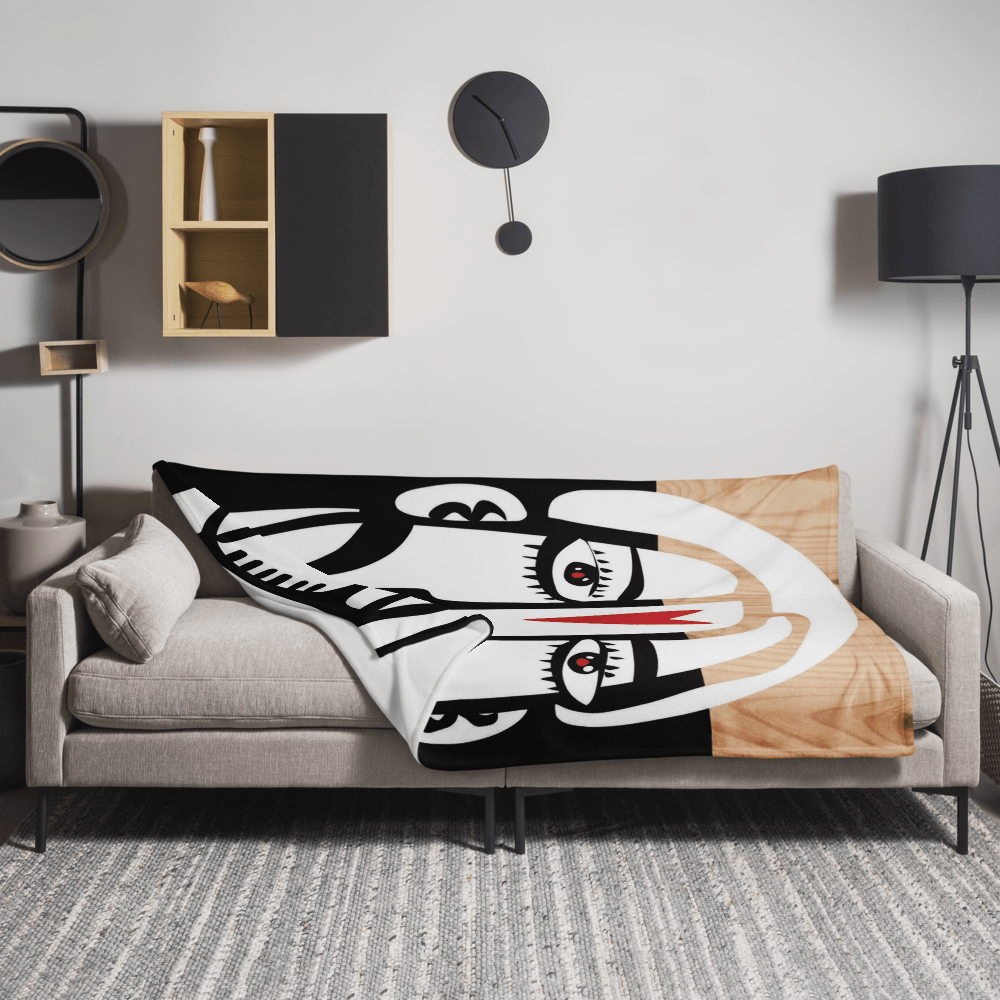 Calypso | Throw Blanket - MichaelVargas.Art