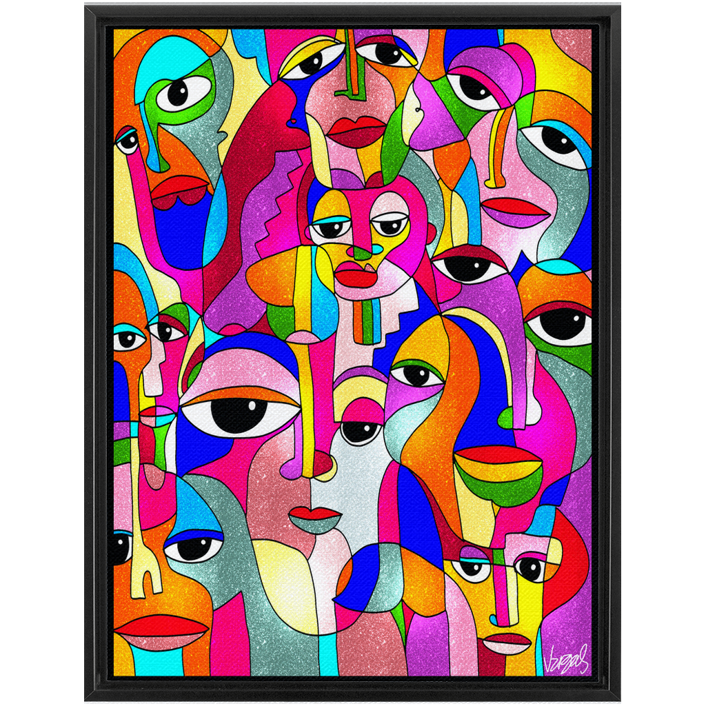 Carracolendas | 30x40 | Framed Canvas Wraps - MichaelVargas.Art