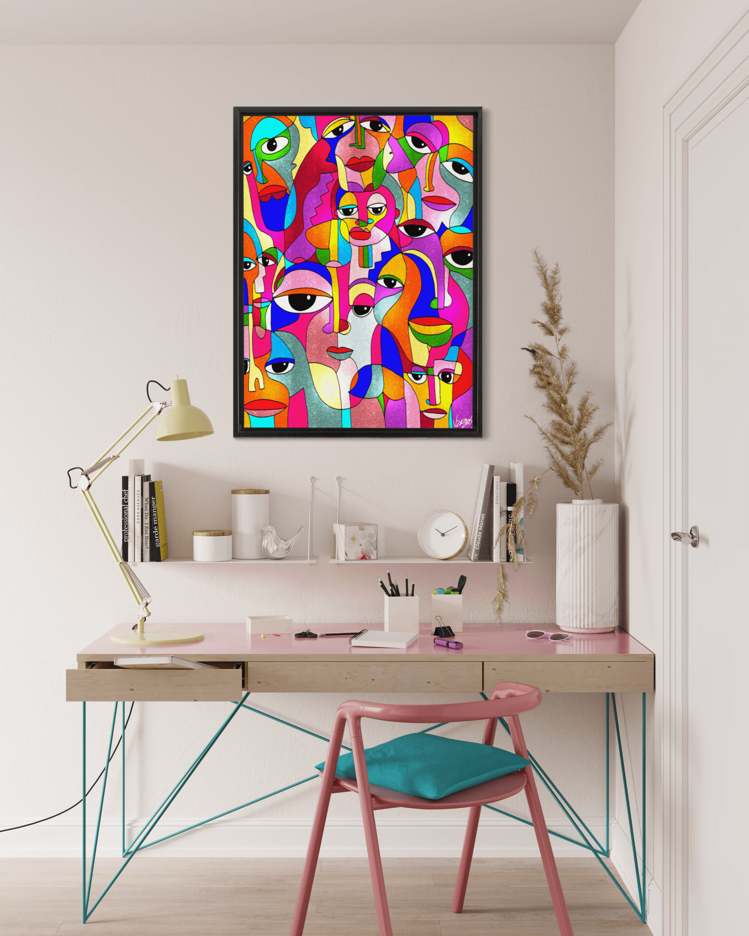 Carracolendas | 30x40 | Framed Canvas Wraps - MichaelVargas.Art