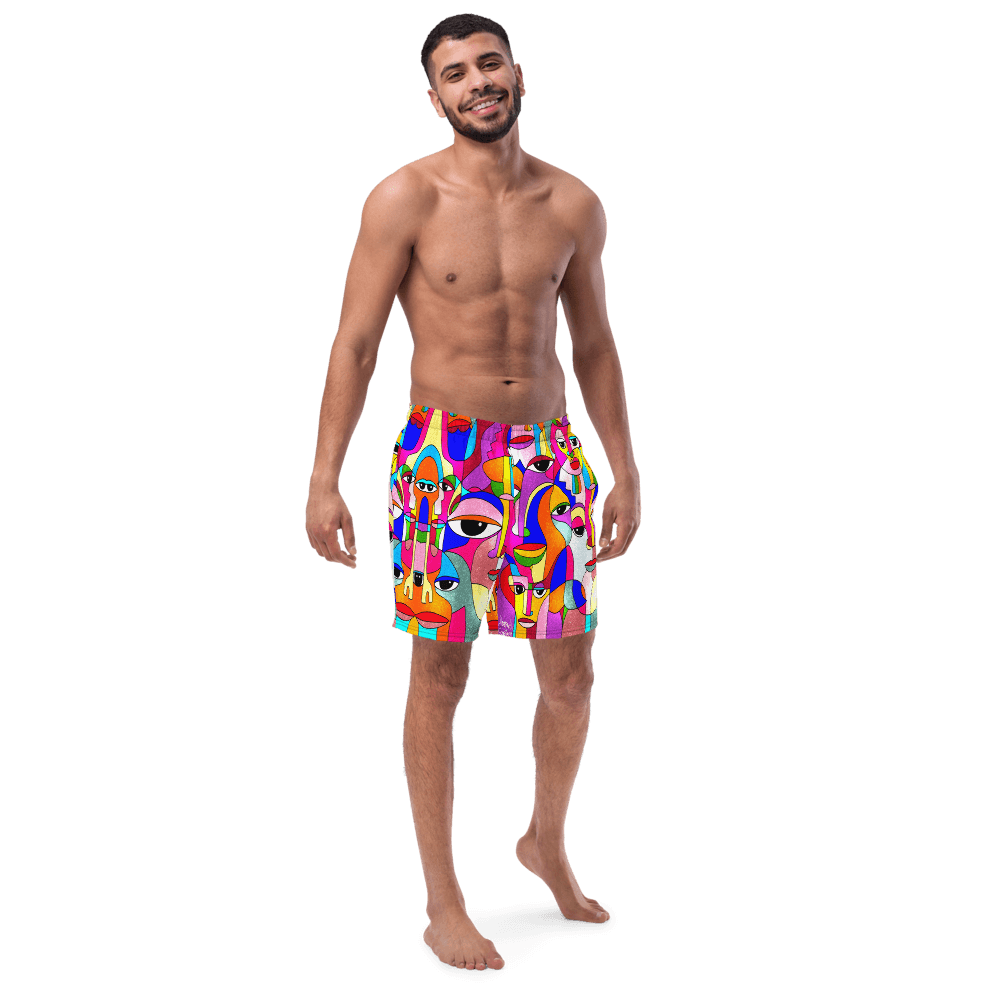 Carrascolendas | Men's Swim Trunks - MichaelVargas.Art
