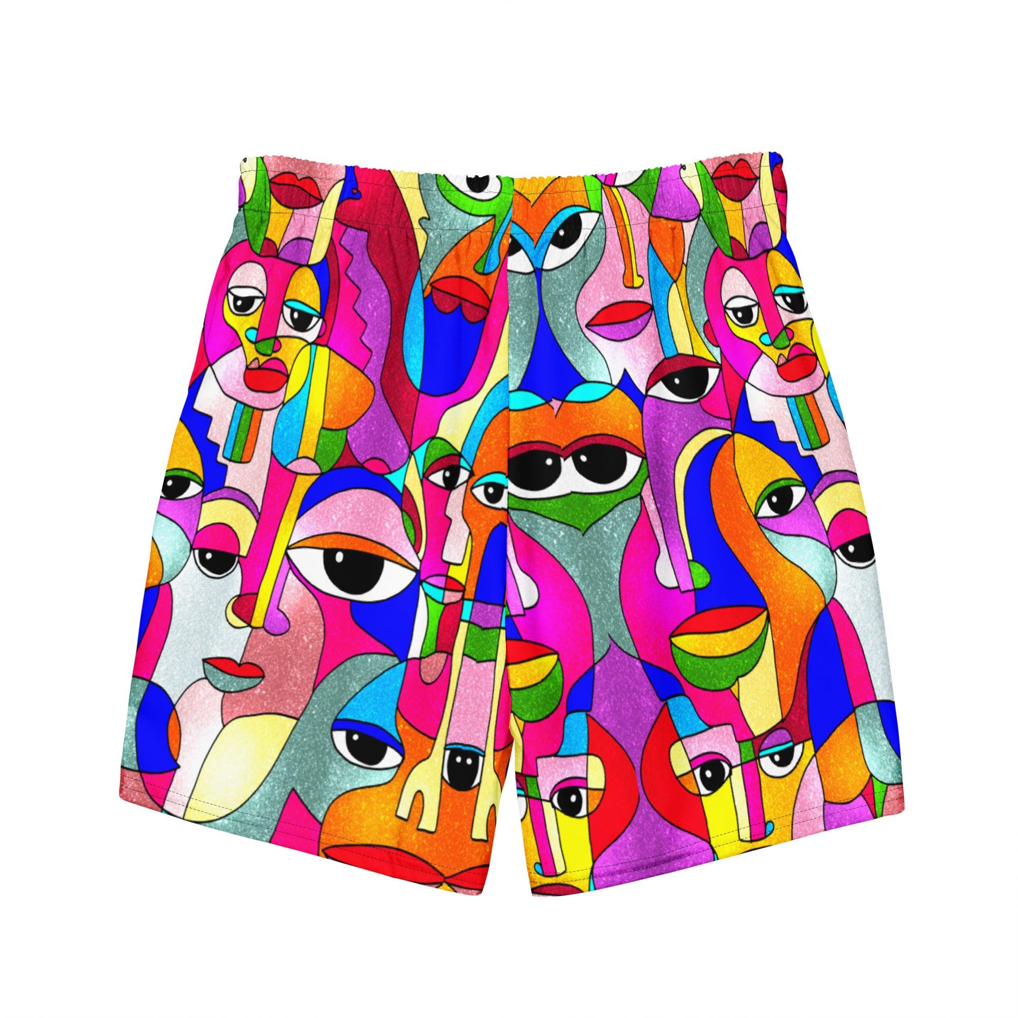 Carrascolendas | Men's Swim Trunks - MichaelVargas.Art