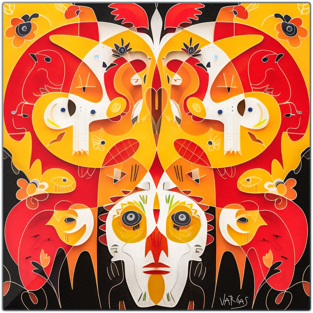 Disguise The Limit | 16 x 16 | Metal Prints - MichaelVargas.Art