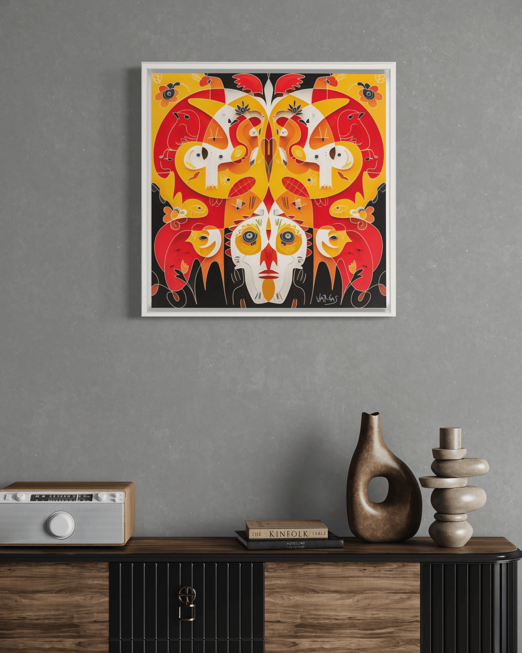 Disguise The Limit | 24 x 24 | Framed Canvas Wraps - MichaelVargas.Art