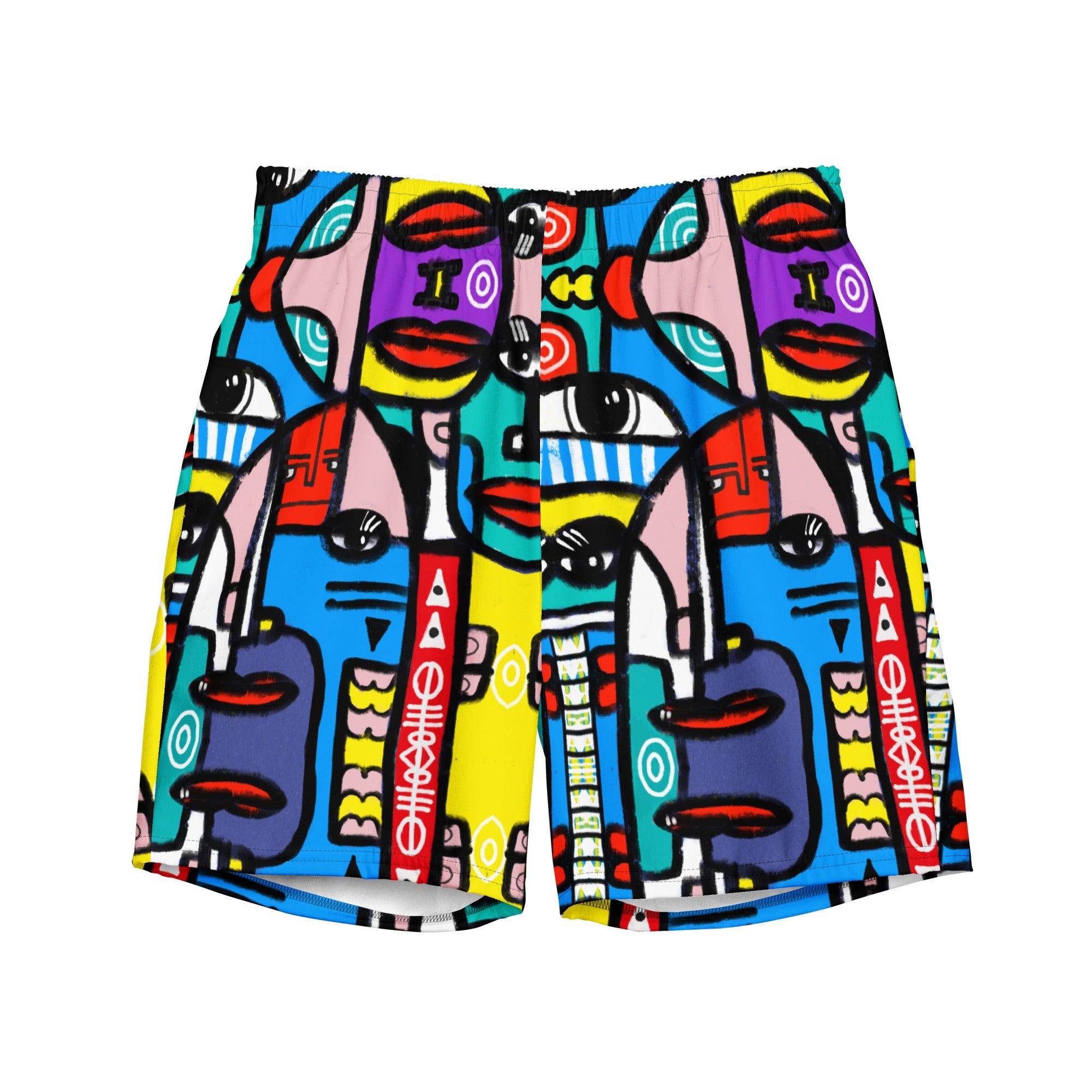 Echo Chamber | Men's Swim Trunks - MichaelVargas.Art