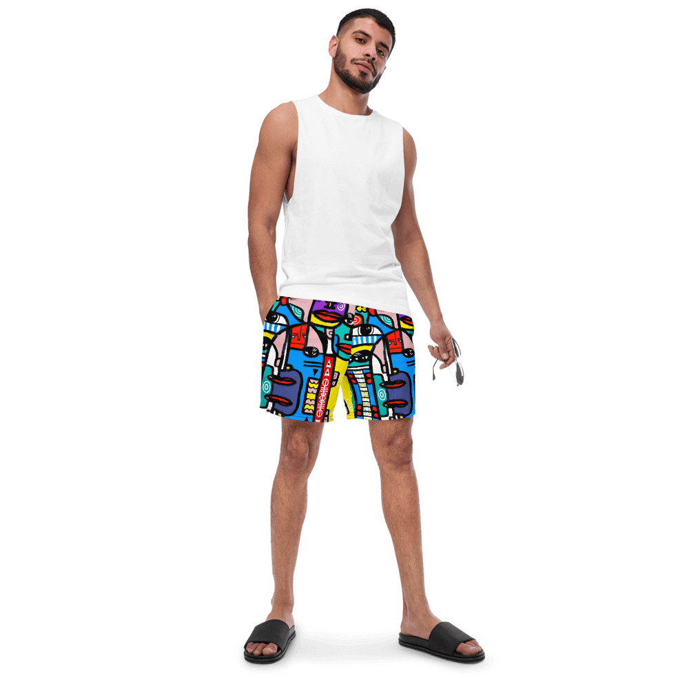 Echo Chamber | Men's Swim Trunks - MichaelVargas.Art