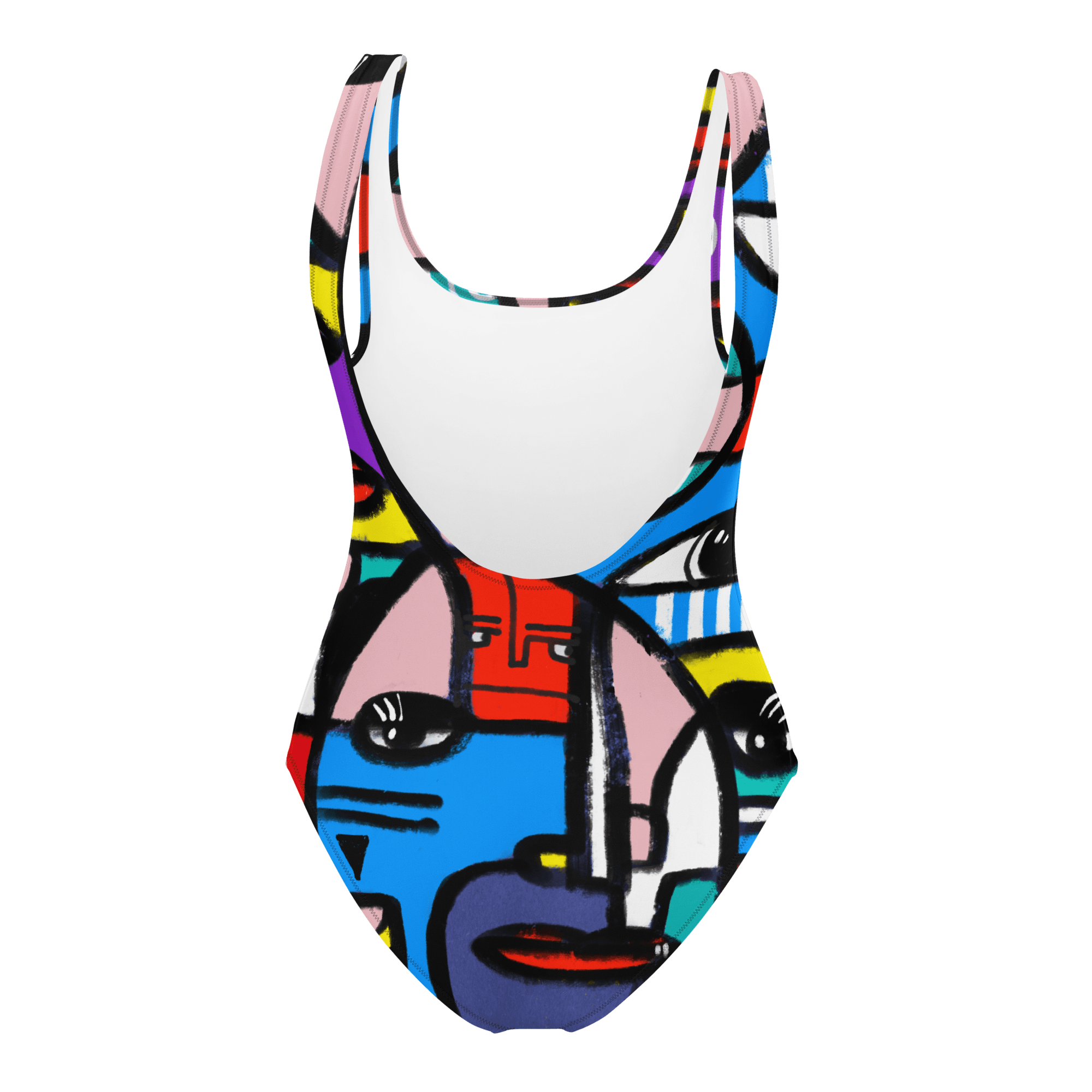 Echo Chambers | One-Piece Swimsuit - MichaelVargas.Art