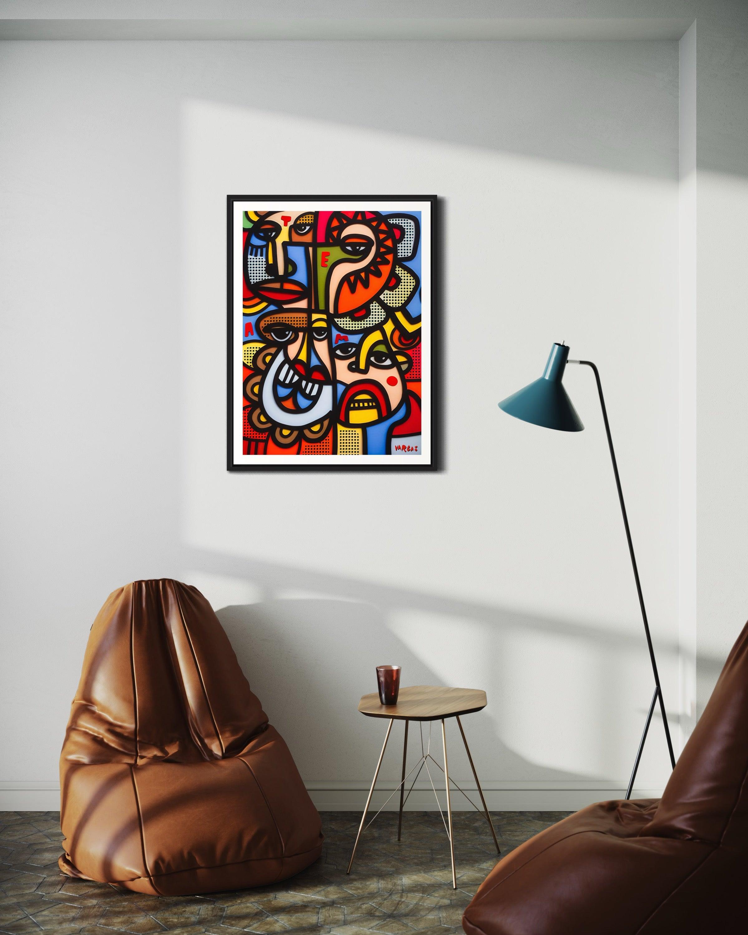 Four Phases of Te Amo | 18x24 | Print - MichaelVargas.Art