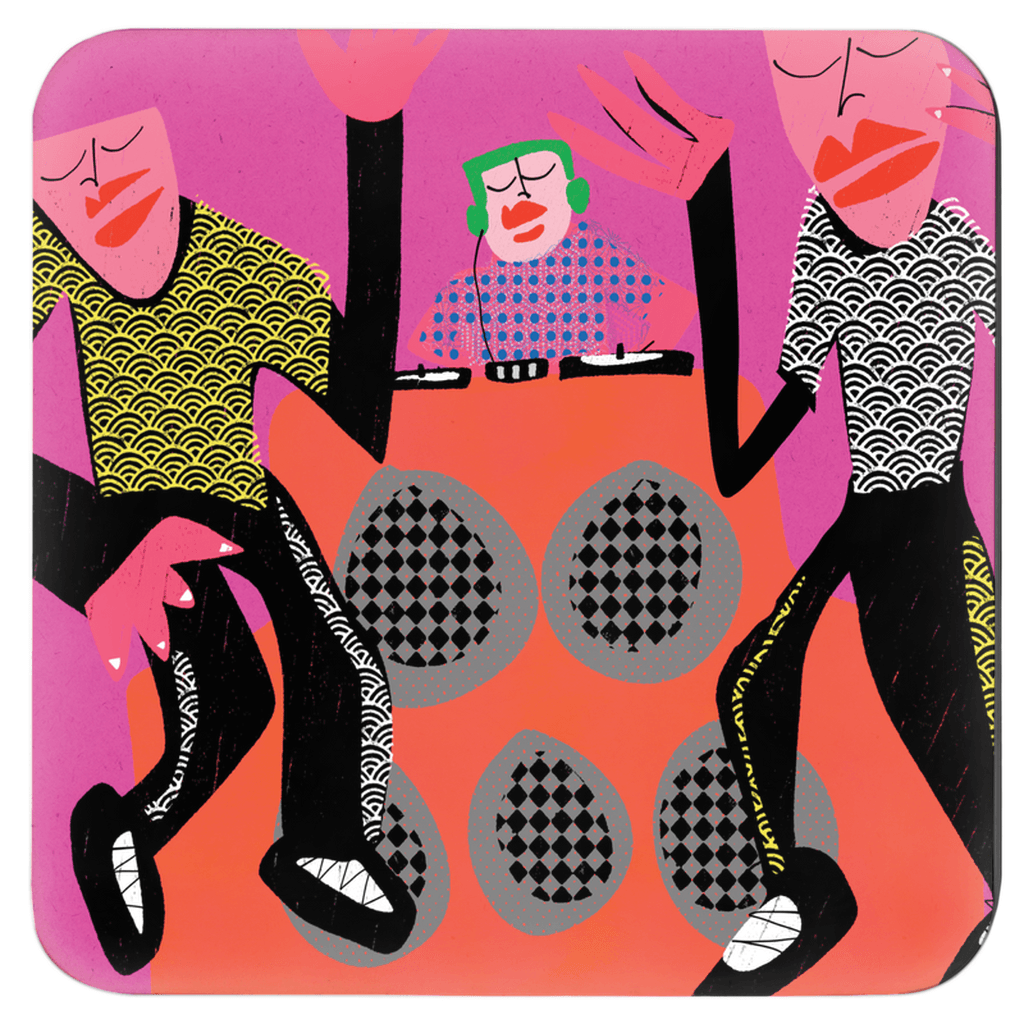 MVA FUNKY FOUR | Coaster Set #1 - MichaelVargas.Art