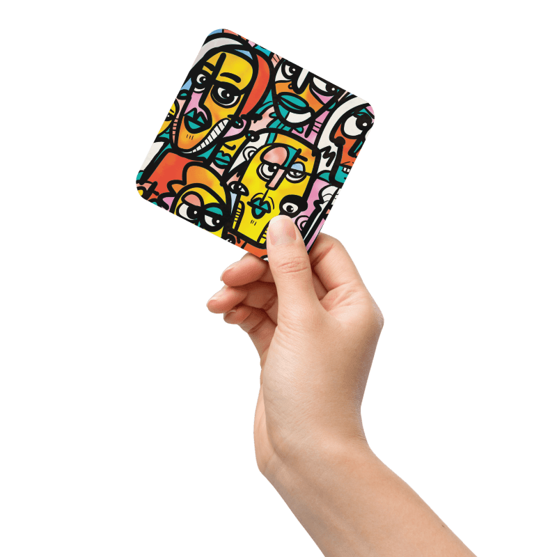 MVA FUNKY FOUR | Coaster Set #2 - MichaelVargas.Art