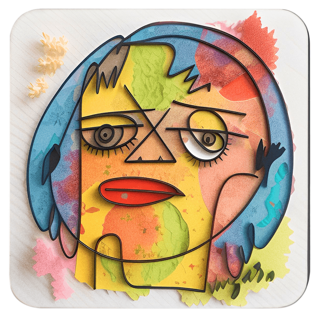 MVA FUNKY FOUR | Coaster Set #2 - MichaelVargas.Art