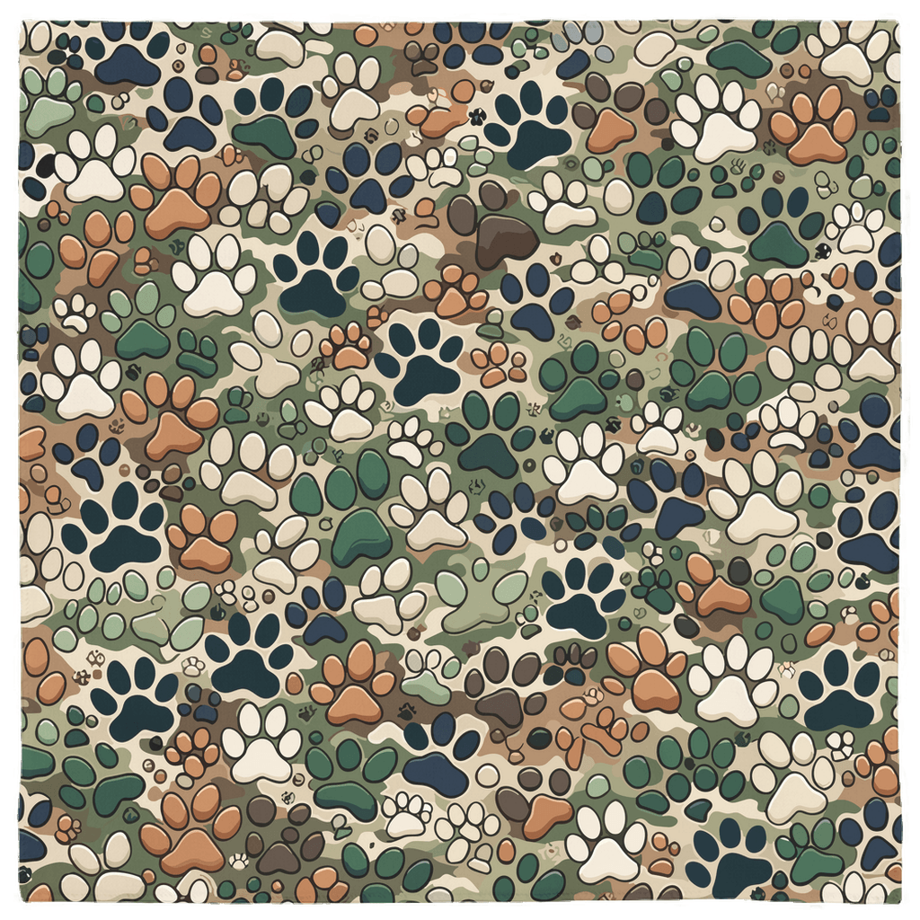 MVA Paw Print | Pet Bandanas - MichaelVargas.Art