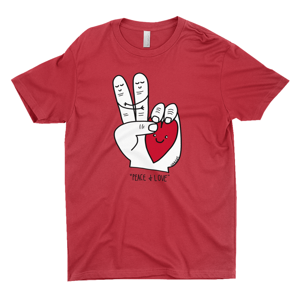 Peace & Love | T-Shirt - MichaelVargas.Art