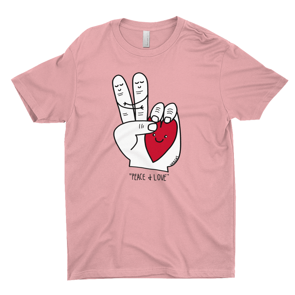 Peace & Love | T-Shirt - MichaelVargas.Art