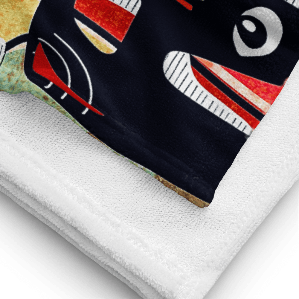 Quantum Leaps | Beach Towel - MichaelVargas.Art