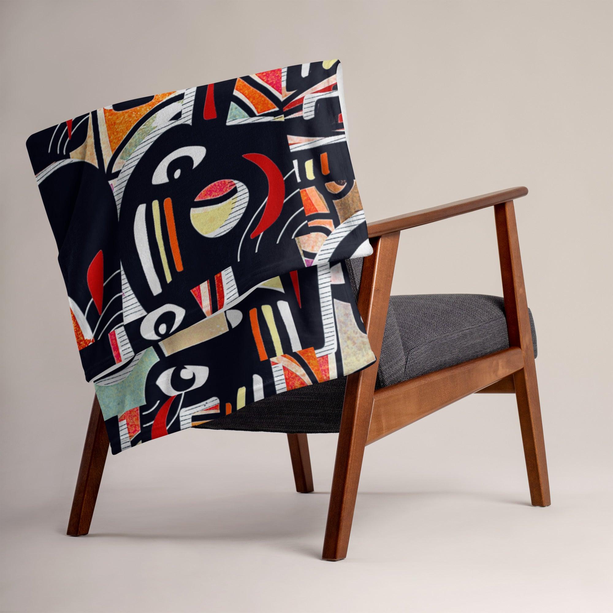 Quantum Leaps | Throw Blanket - MichaelVargas.Art