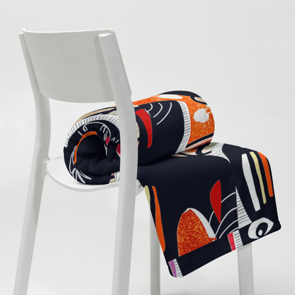 Quantum Leaps | Throw Blanket - MichaelVargas.Art