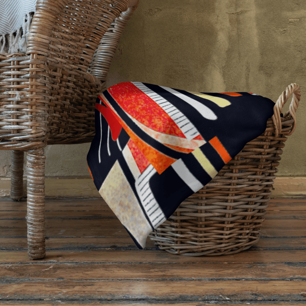 Quantum Leaps | Throw Blanket - MichaelVargas.Art