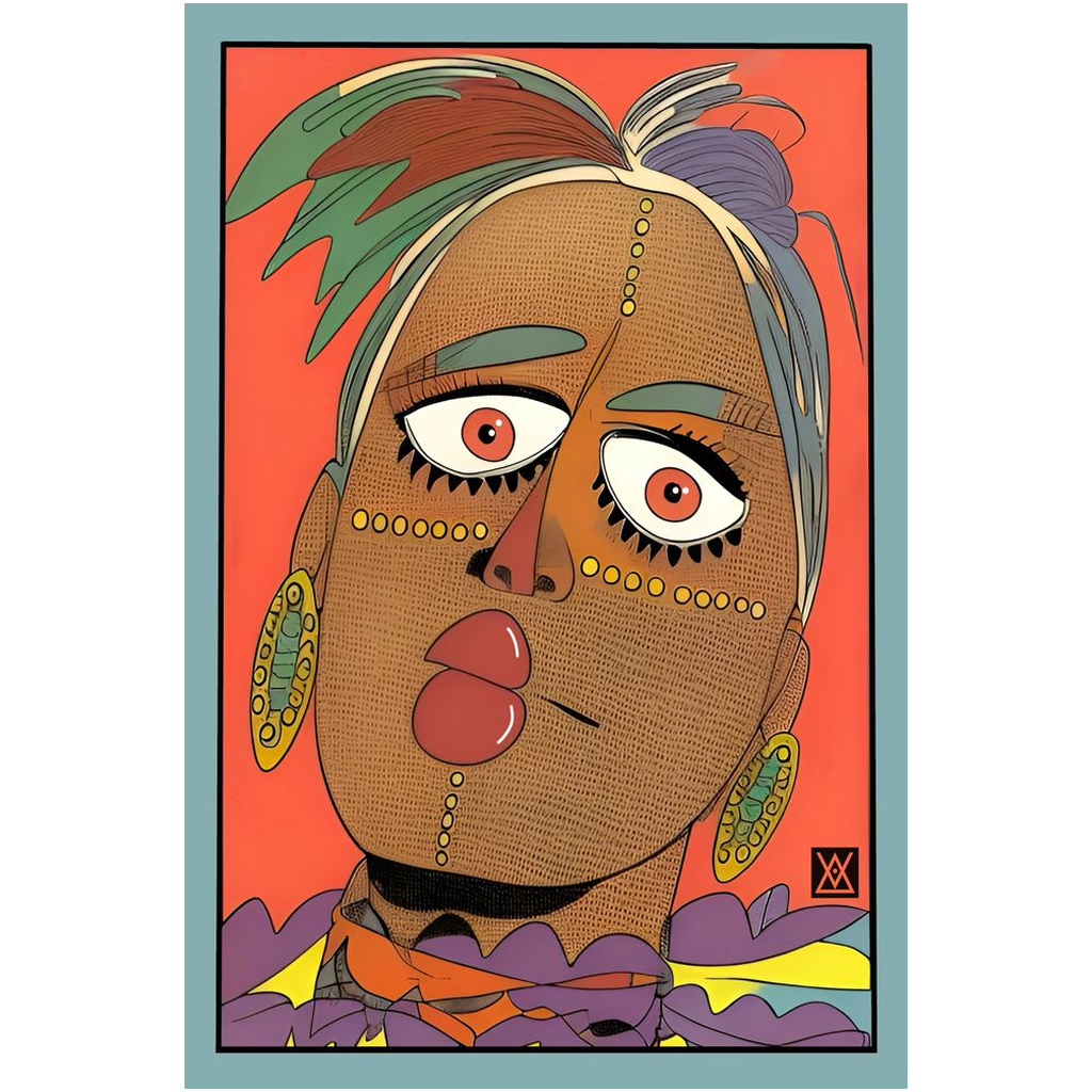 Zemi | 20x30 | Print - MichaelVargas.Art