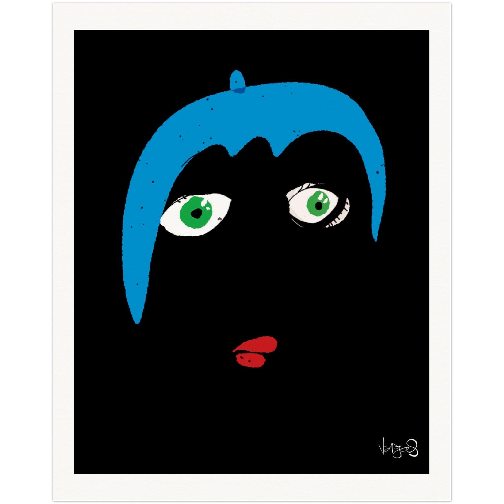 Billie Blues | 16x20 | Print - MichaelVargas.Art