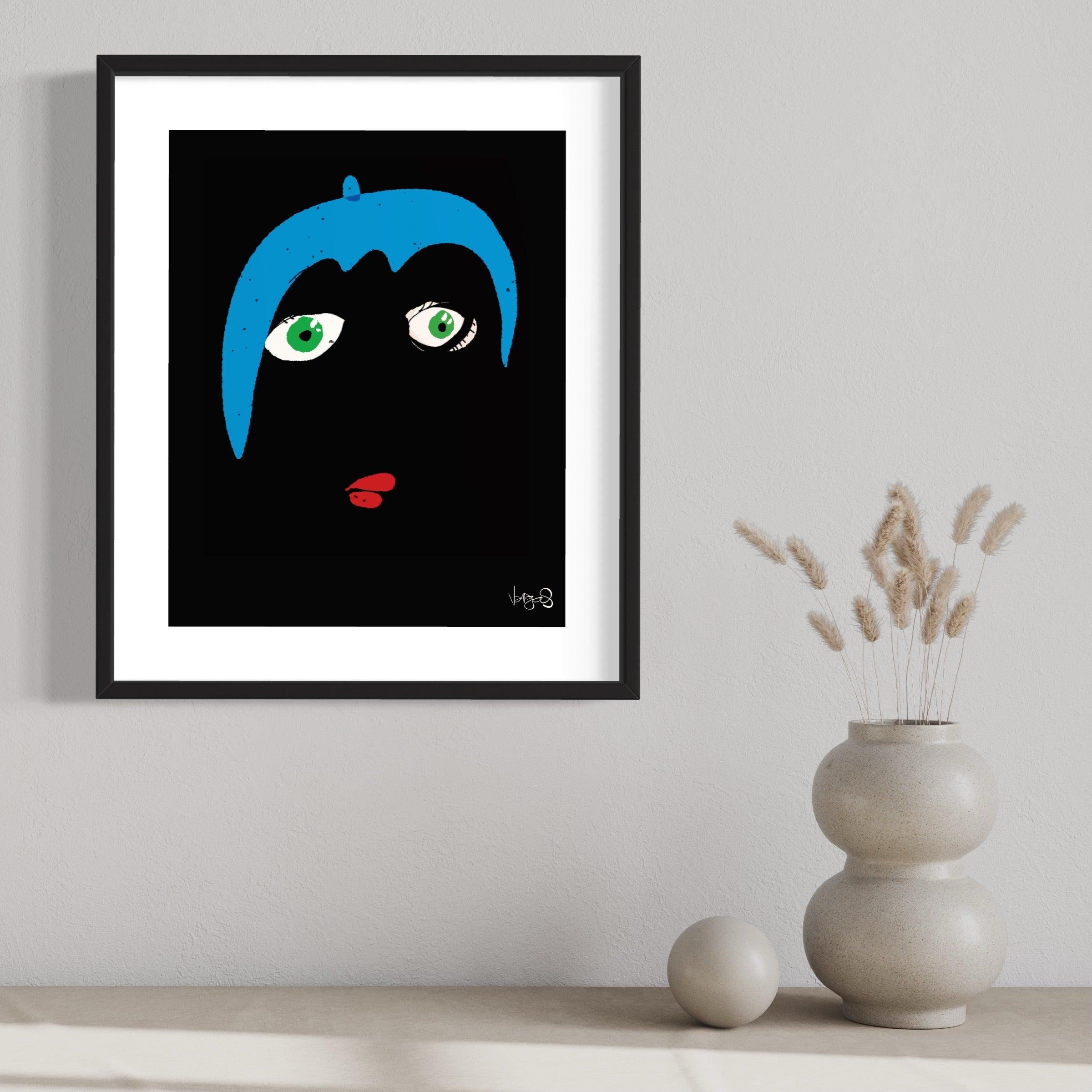 Billie Blues | 16x20 | Print - MichaelVargas.Art