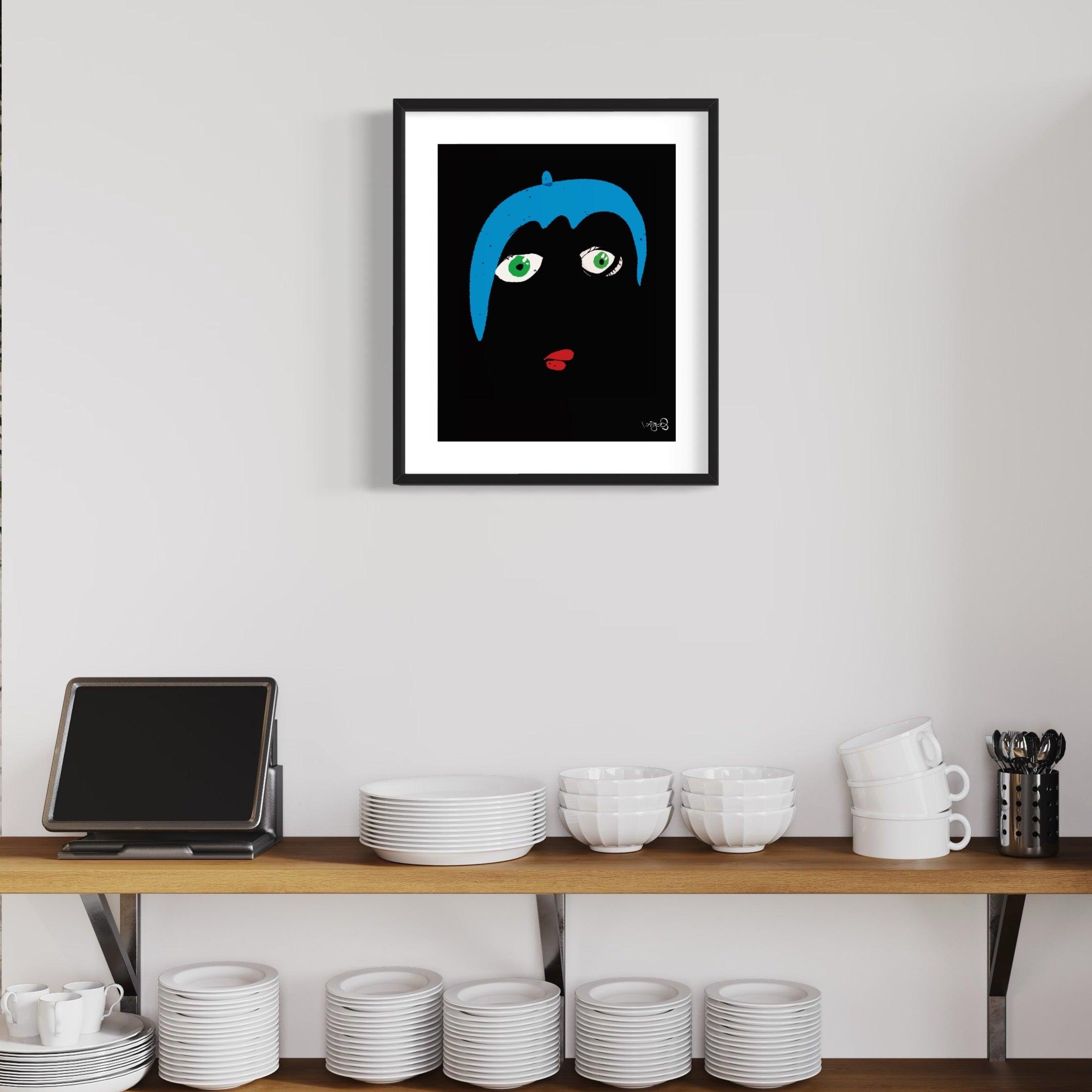 Billie Blues | 16x20 | Print - MichaelVargas.Art