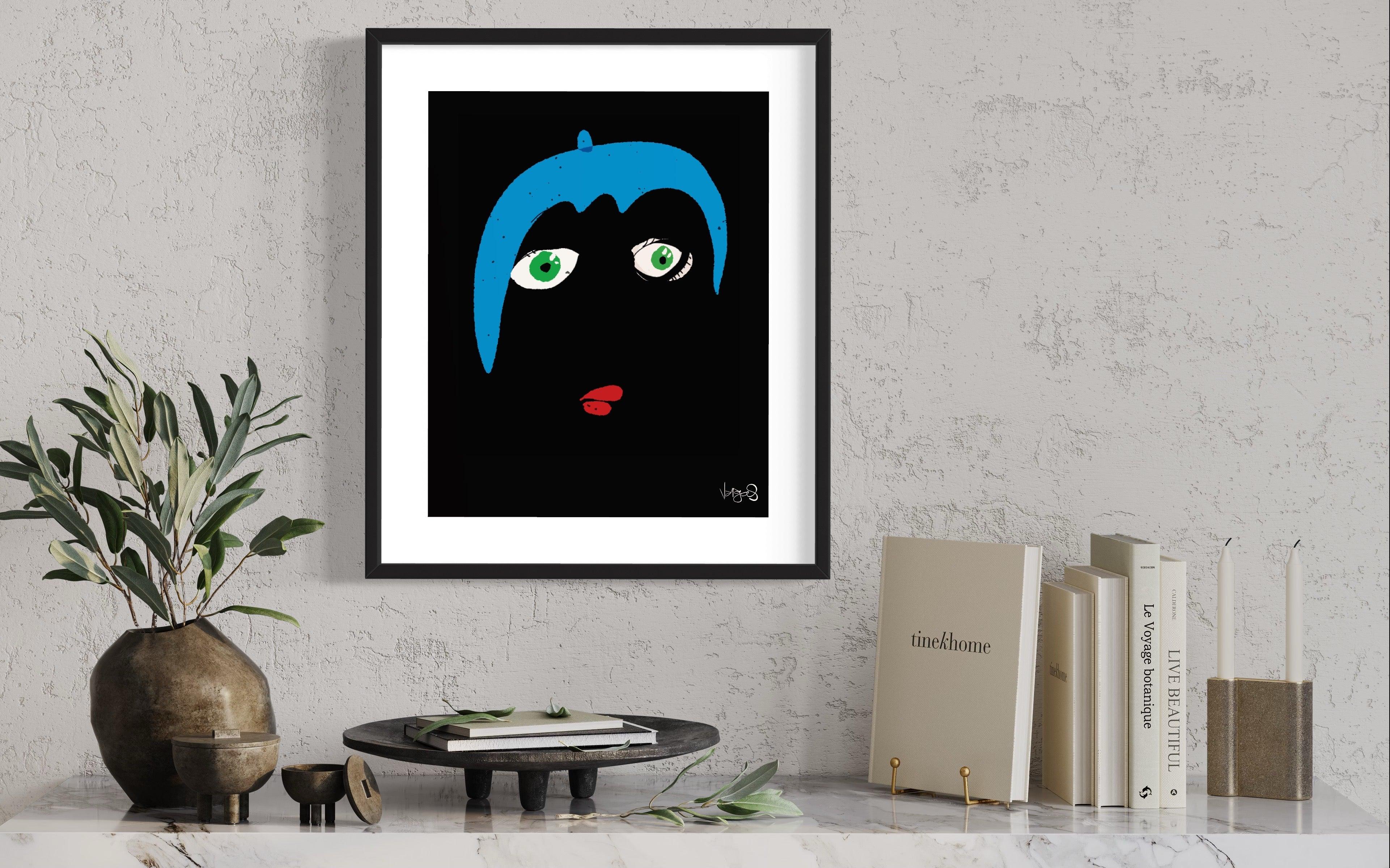 Billie Blues | 16x20 | Print - MichaelVargas.Art