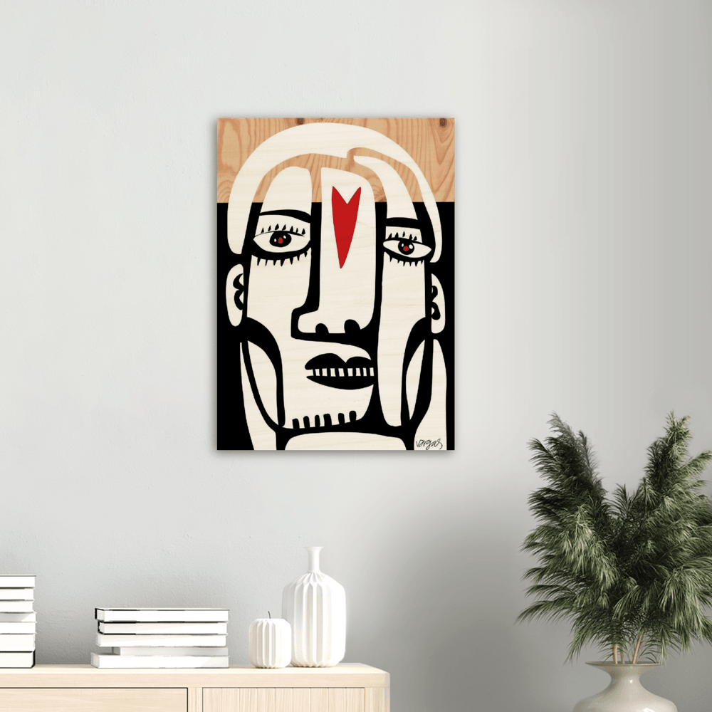 Calypso | 20x28 | Wood Print - MichaelVargas.Art