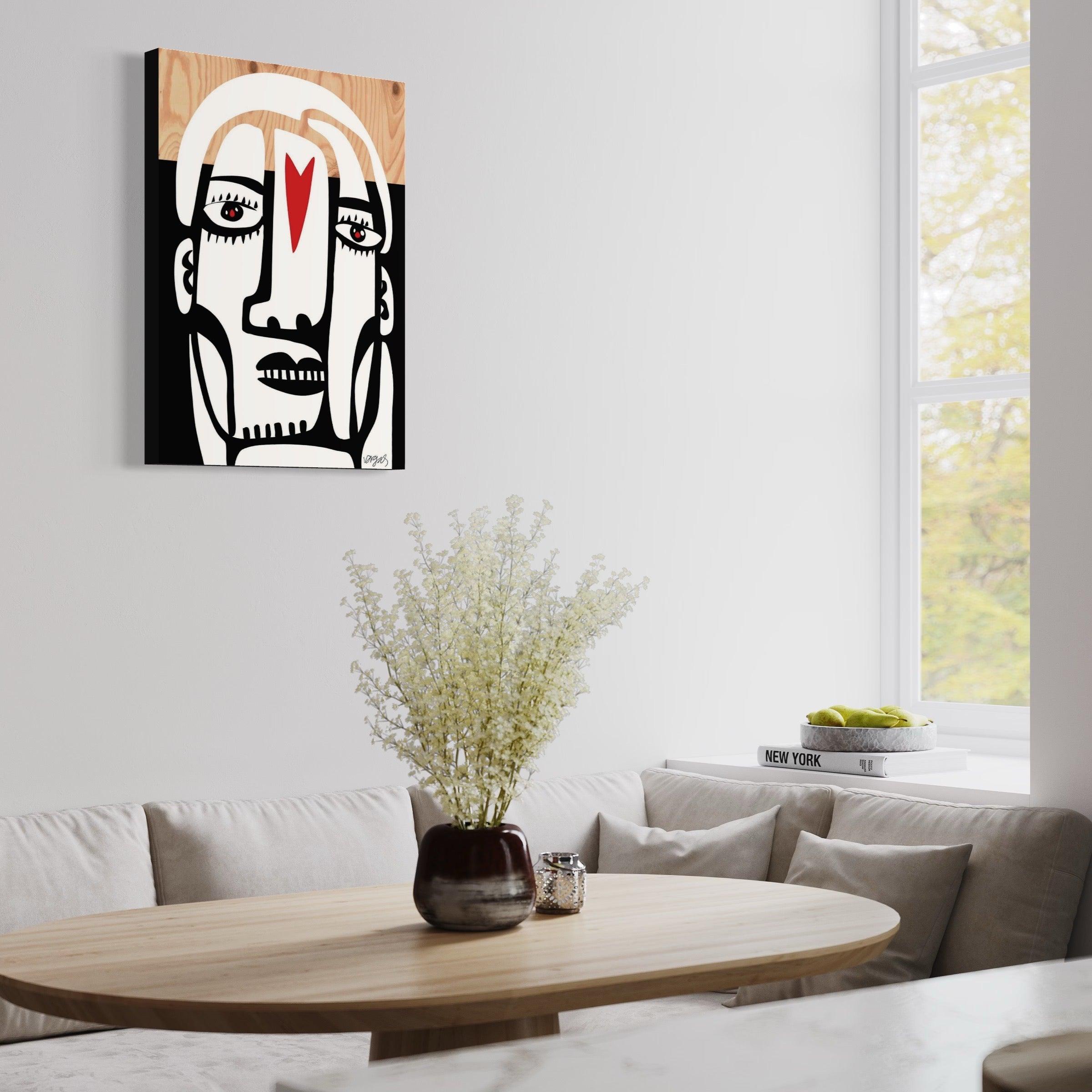 Calypso | 20x28 | Wood Print - MichaelVargas.Art