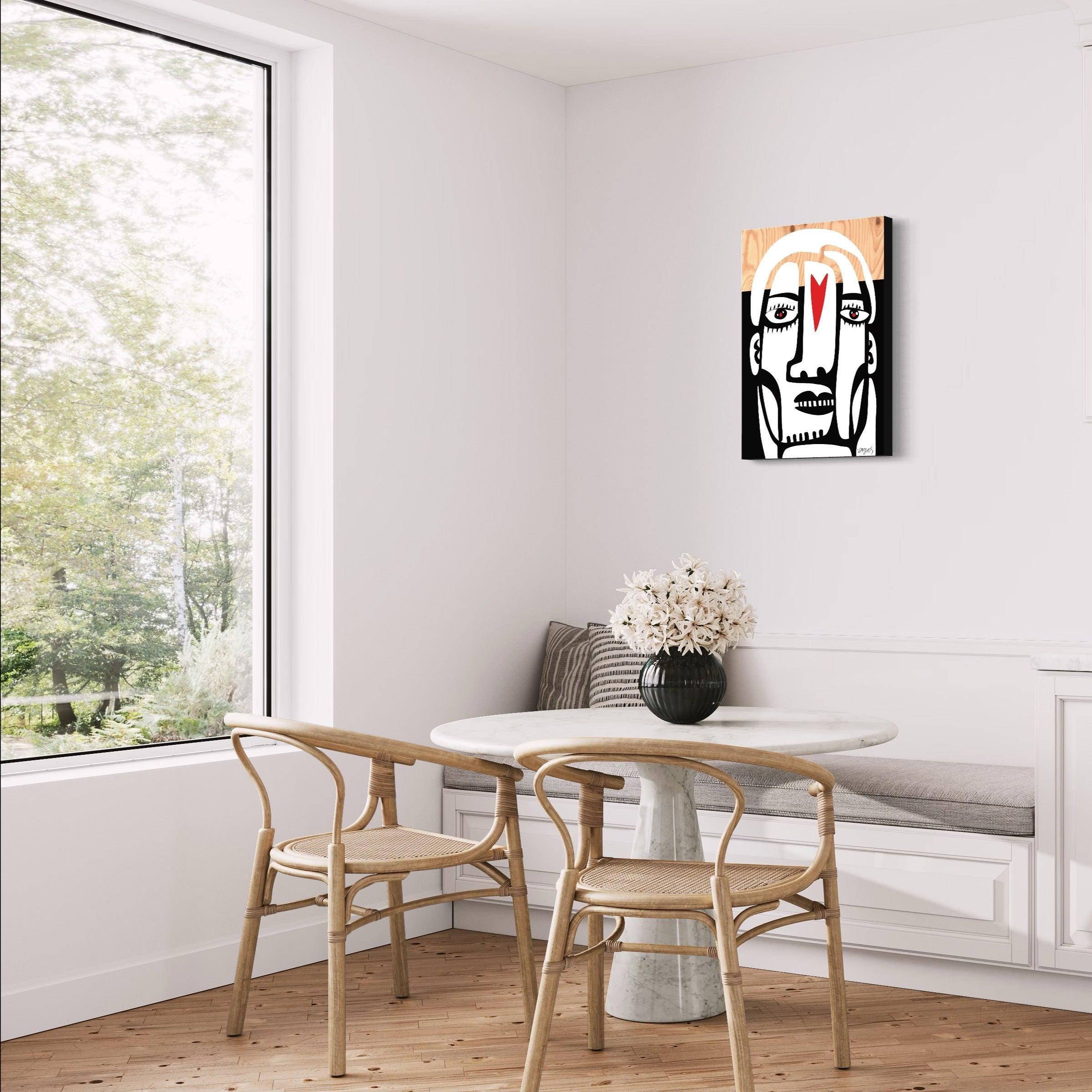 Calypso | 20x28 | Wood Print - MichaelVargas.Art