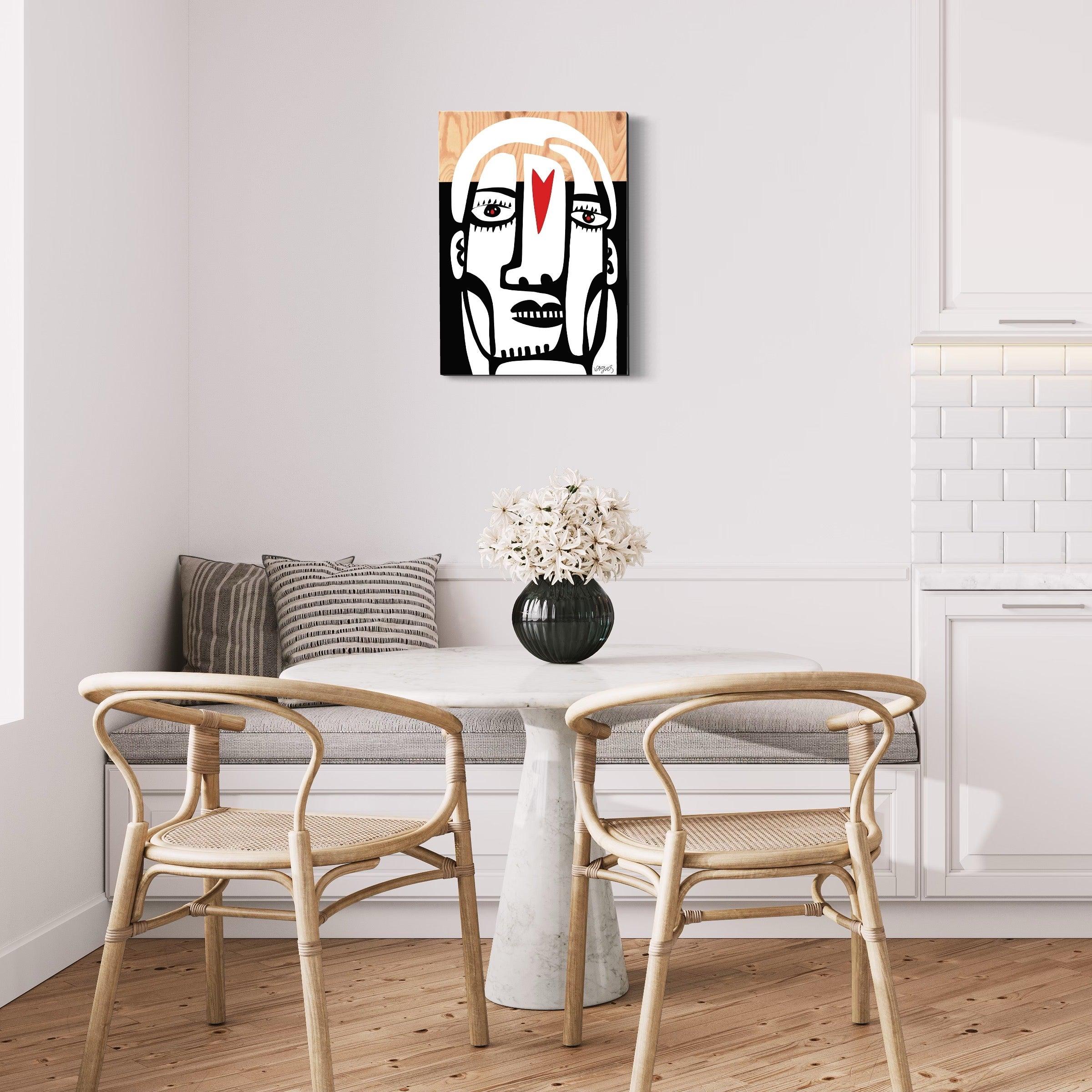 Calypso | 20x28 | Wood Print - MichaelVargas.Art