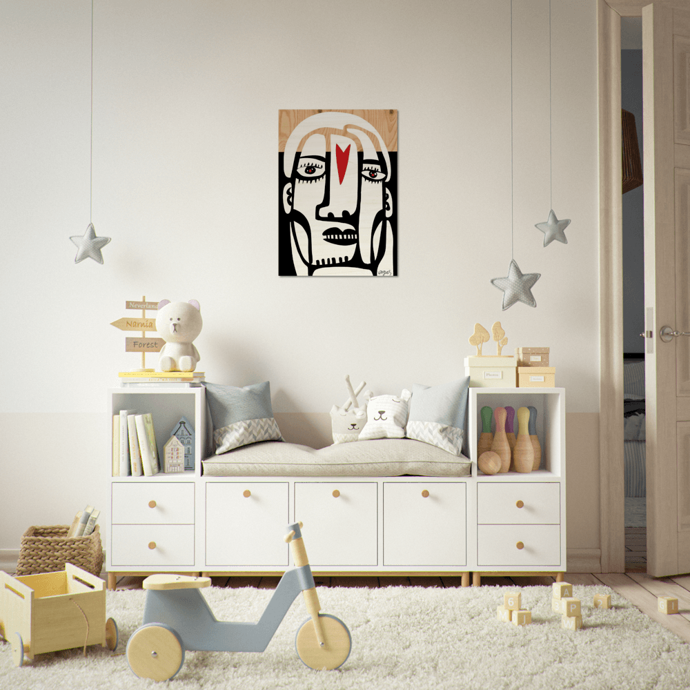 Calypso | 20x28 | Wood Print - MichaelVargas.Art