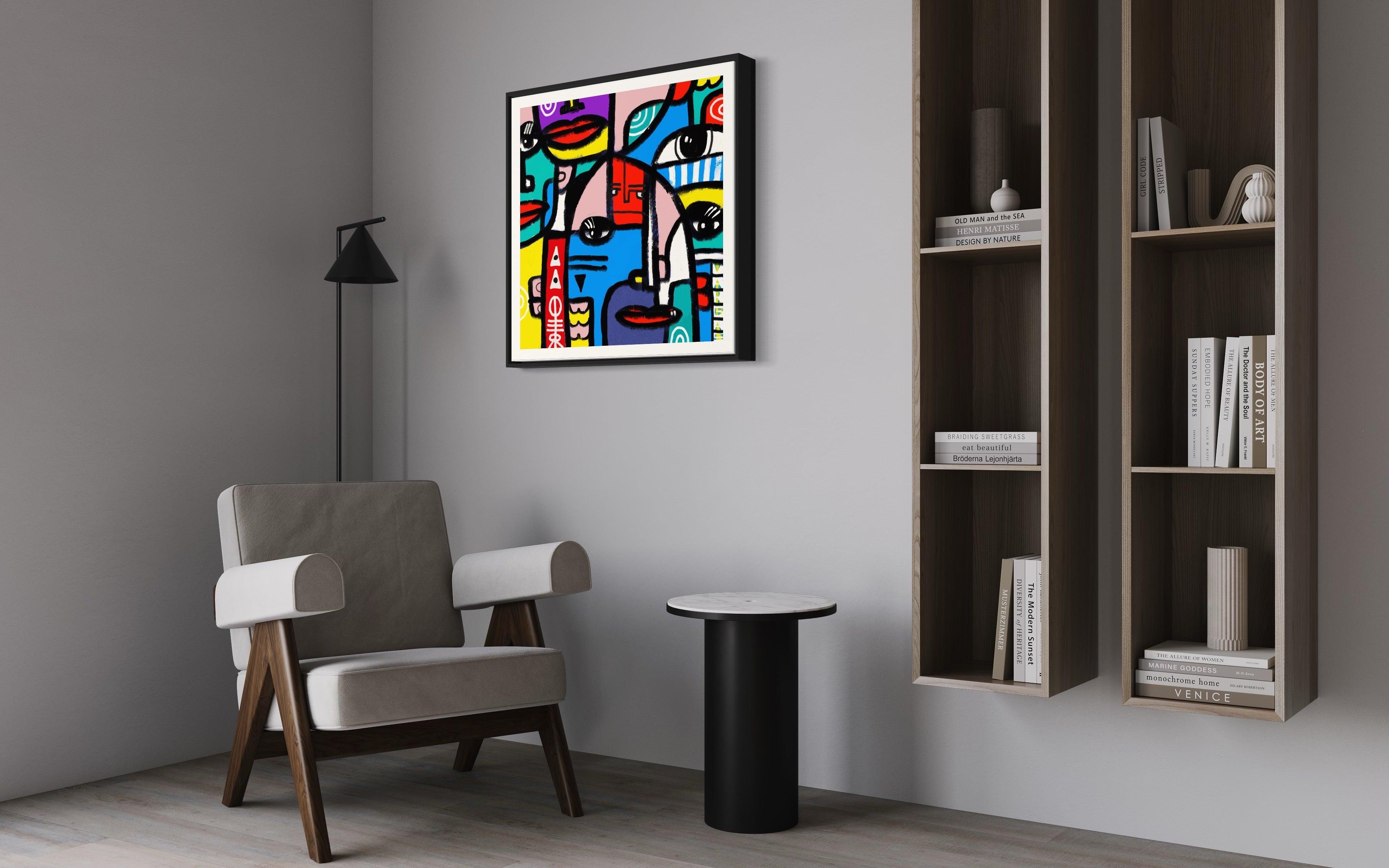 ECHO CHAMBERS | 28x28 | Print - MichaelVargas.Art