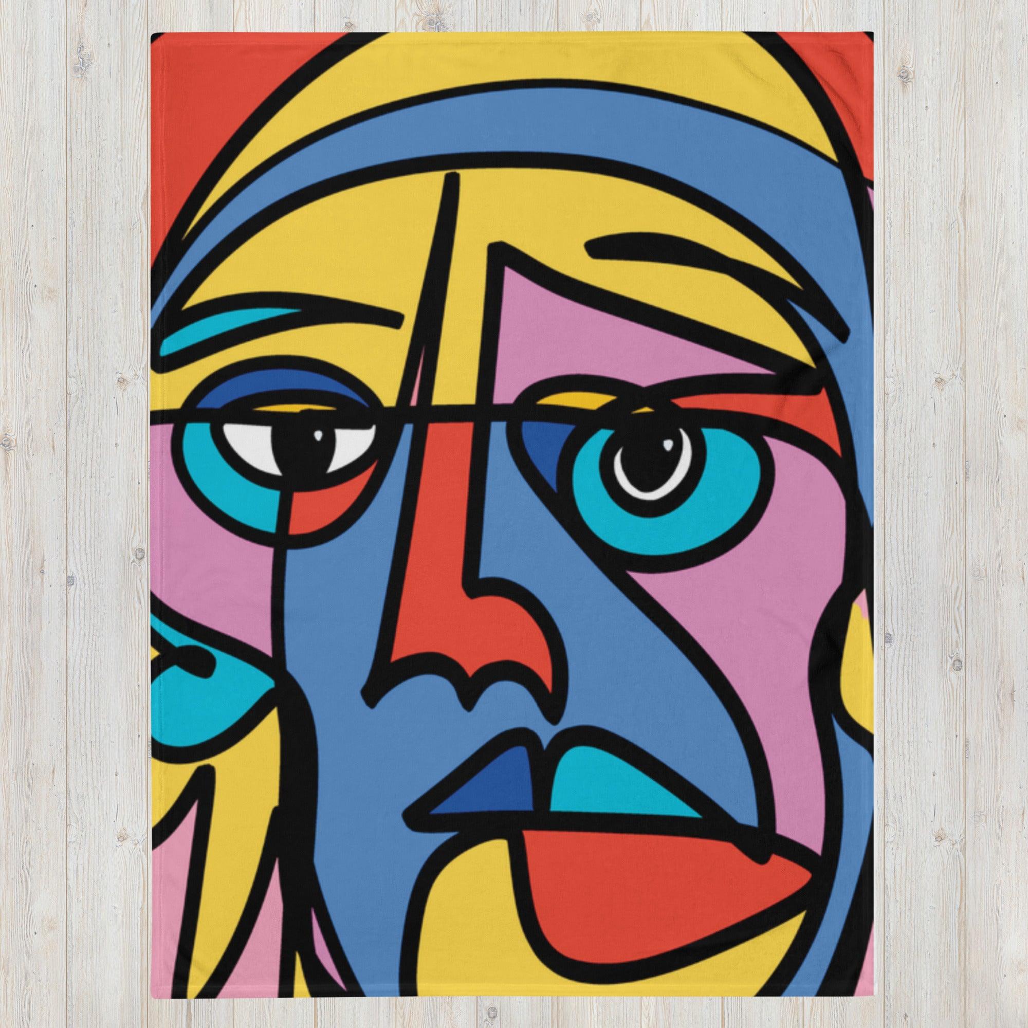 Higher Self | Throw Blanket - MichaelVargas.Art