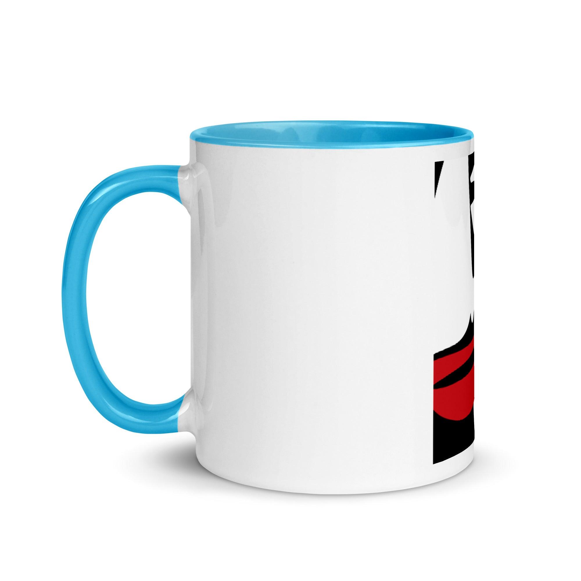 Totem BWR Face | 11oz Color Inside Mug - MichaelVargas.Art