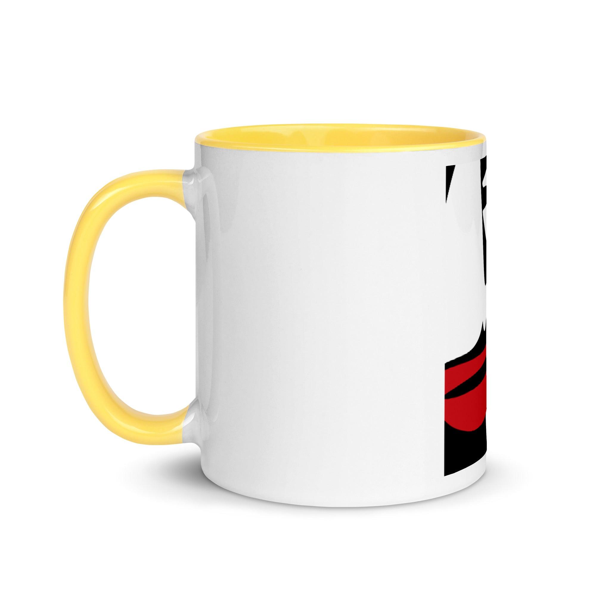Totem BWR Face | 11oz Color Inside Mug - MichaelVargas.Art