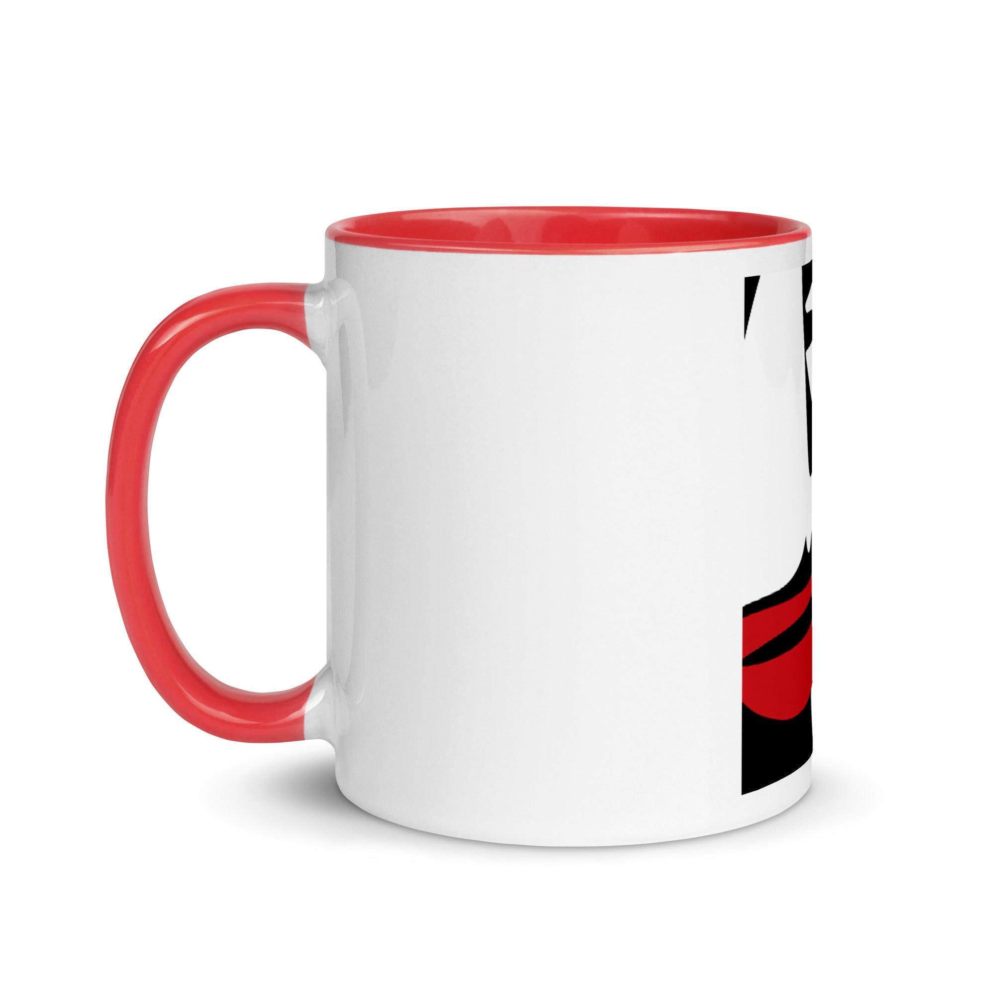 Totem BWR Face | 11oz Color Inside Mug - MichaelVargas.Art