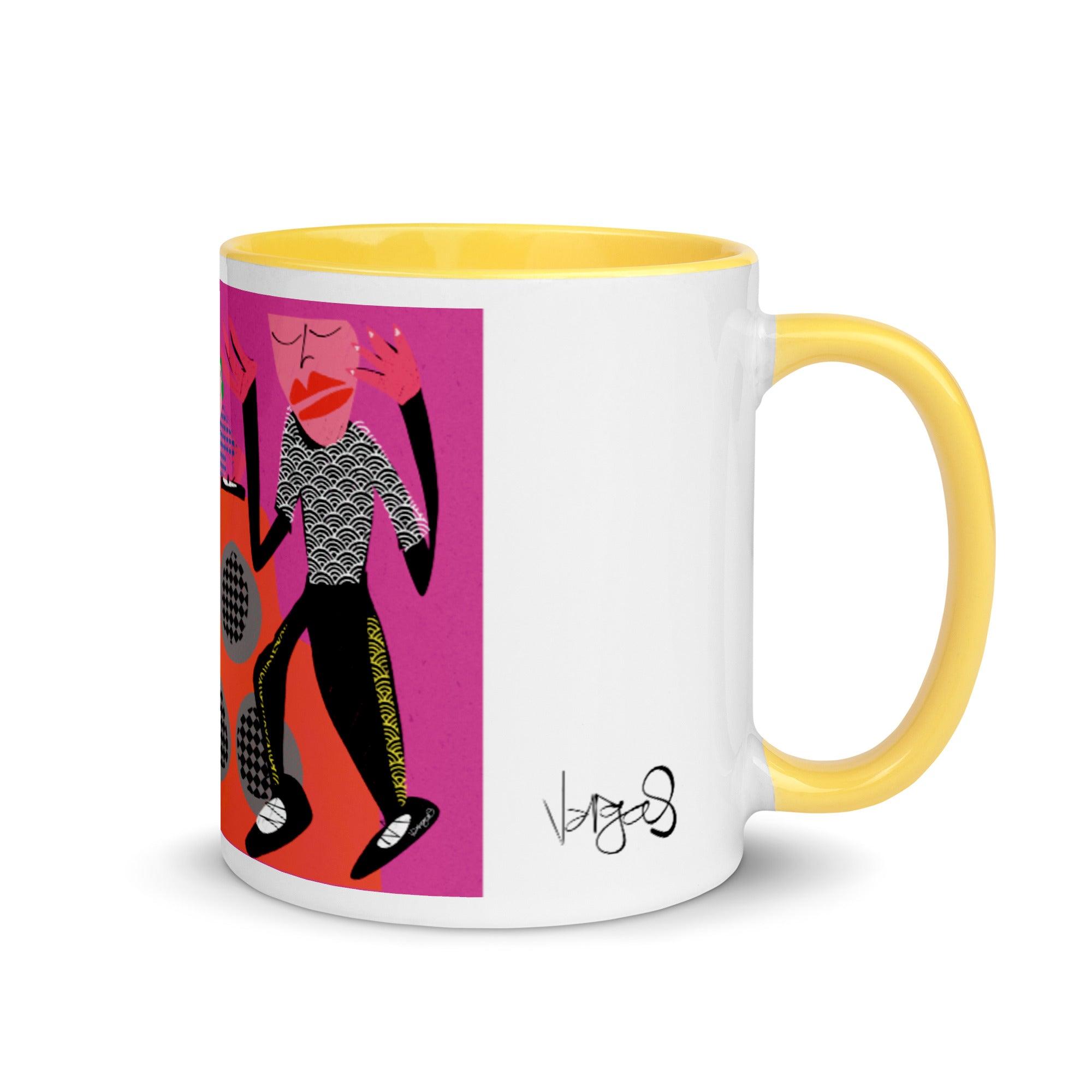 VooDoo Guey | 11oz Color Inside Mug - MichaelVargas.Art