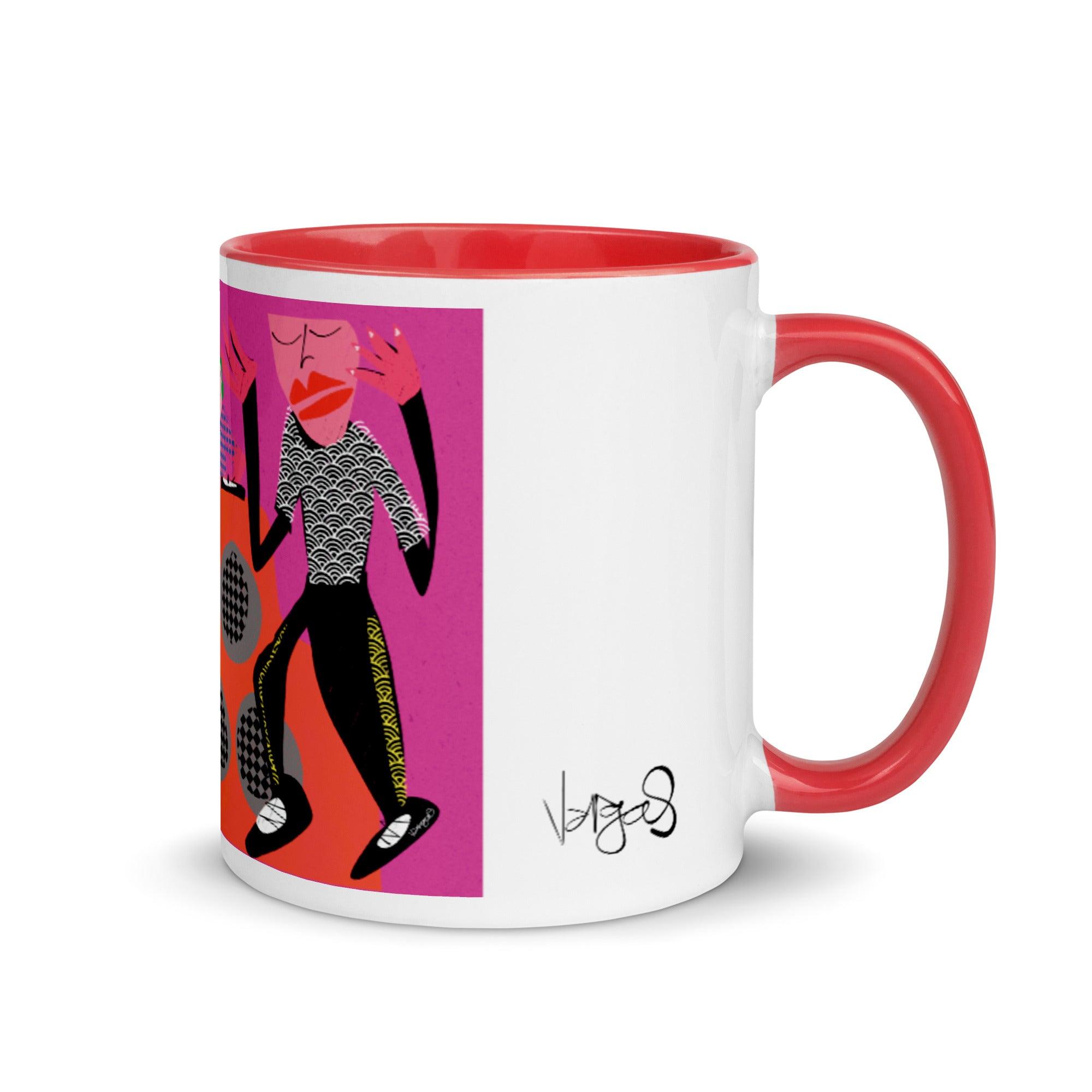 VooDoo Guey | 11oz Color Inside Mug - MichaelVargas.Art