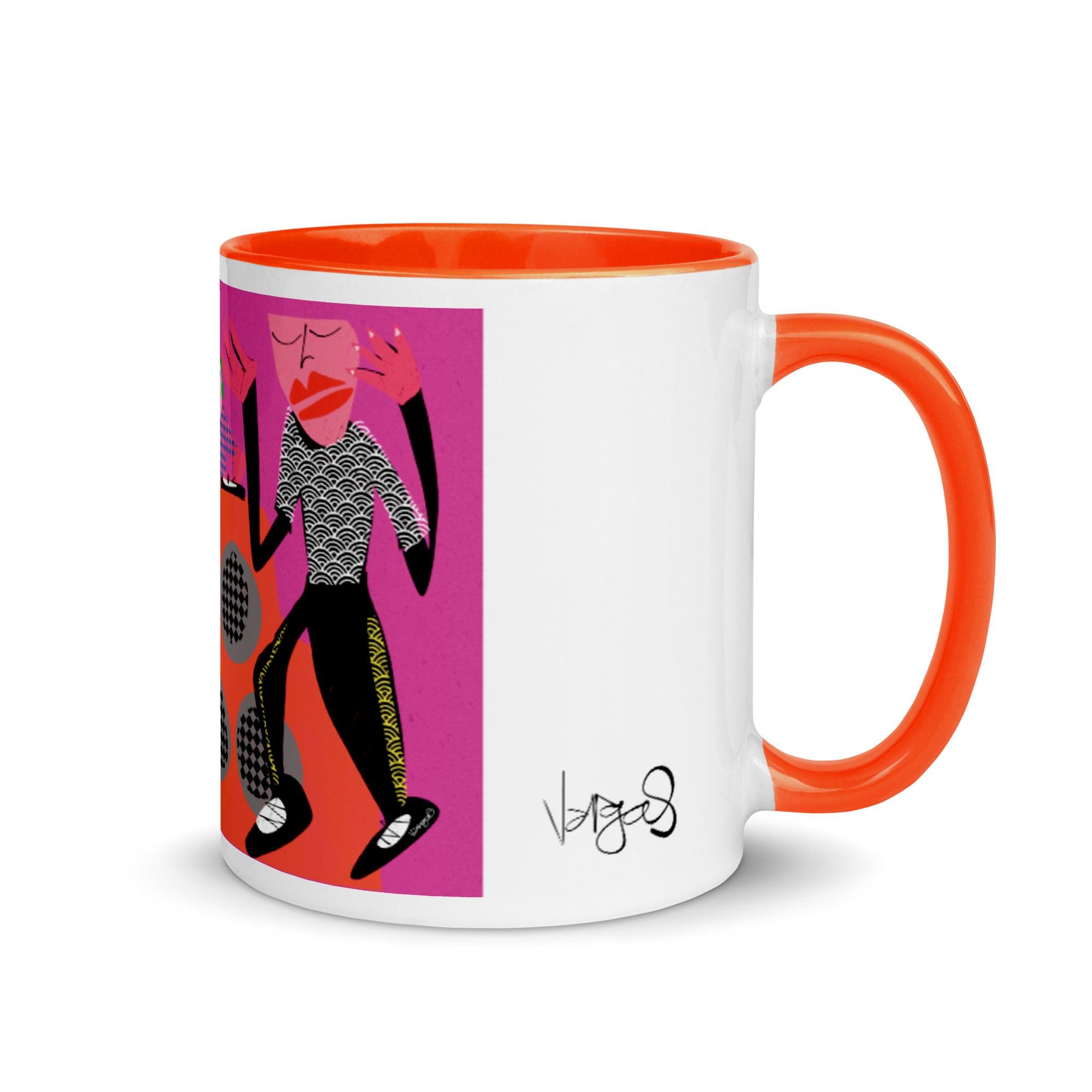 VooDoo Guey | 11oz Color Inside Mug - MichaelVargas.Art