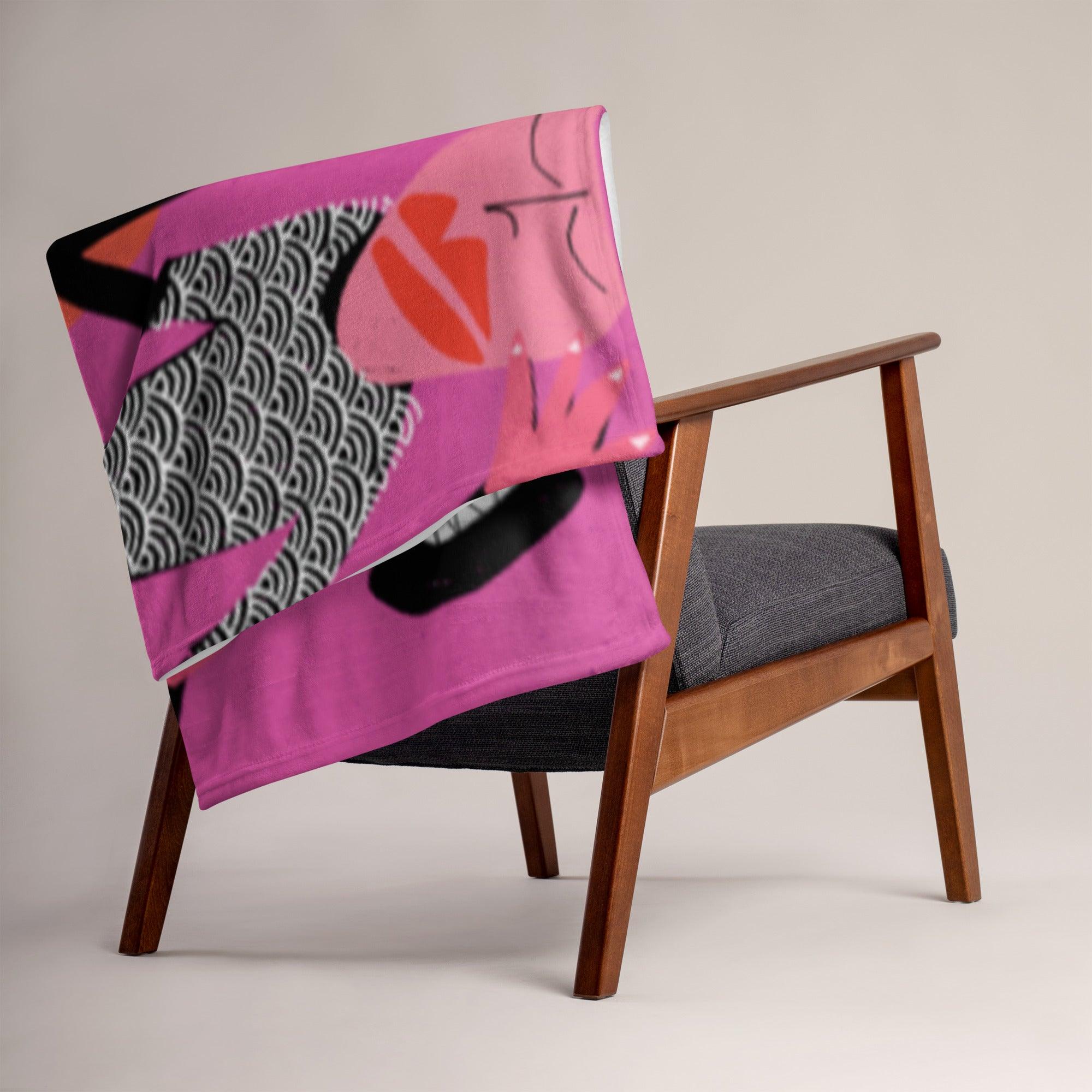 VooDoo Guey | Throw Blanket - MichaelVargas.Art