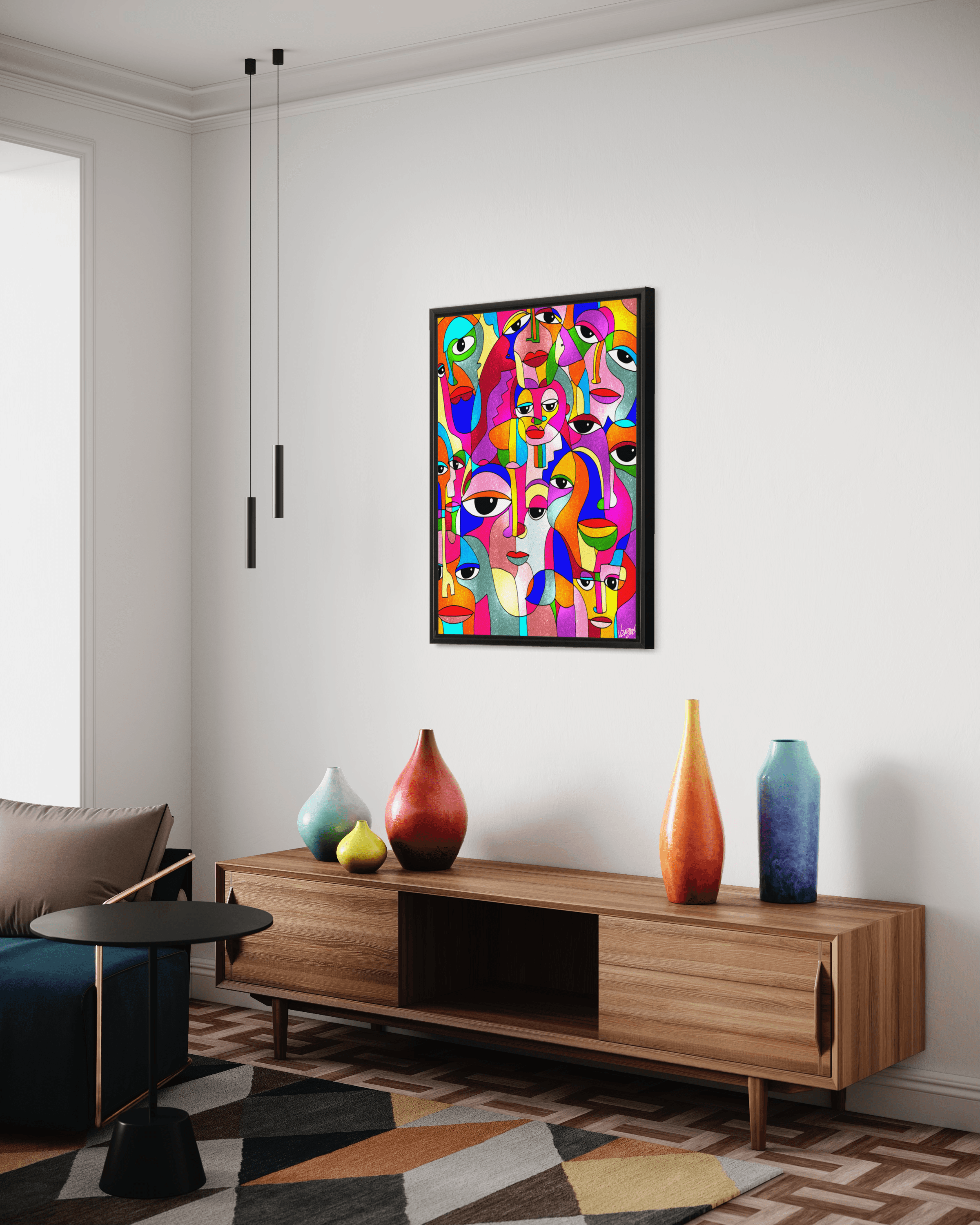 Carracolendas | 30x40 | Framed Canvas Wraps - MichaelVargas.Art